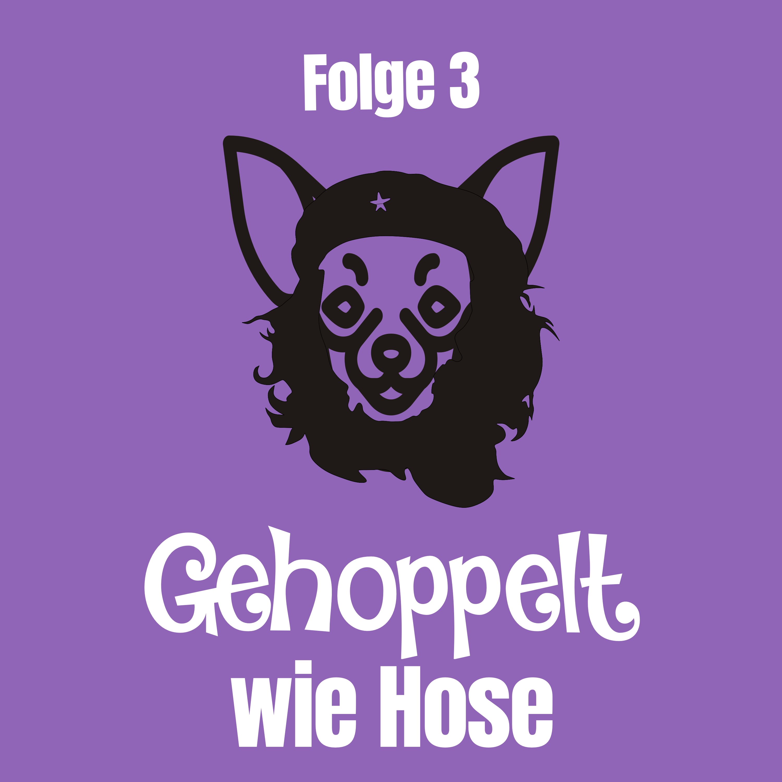 Gehoppelt wie Hose