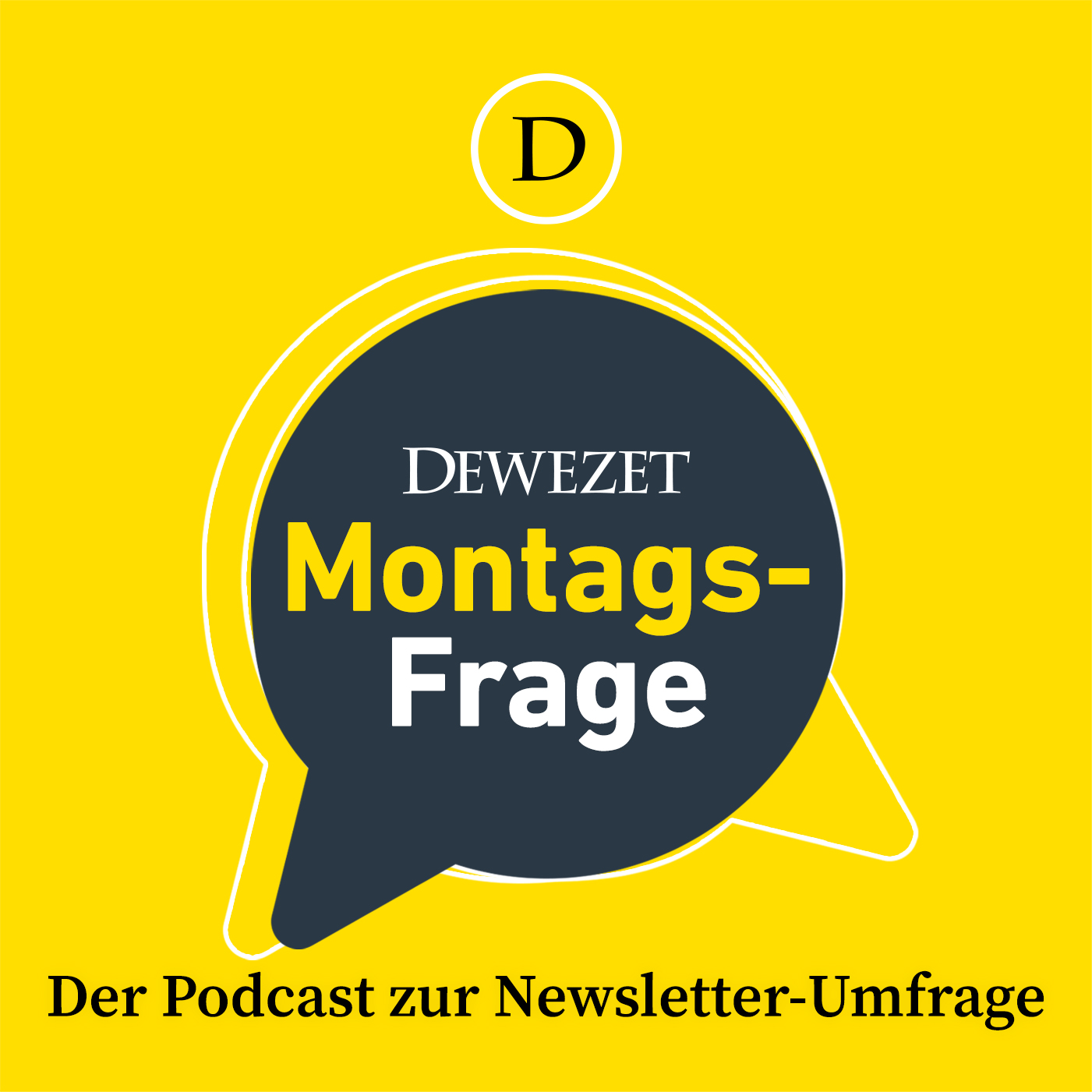 Dewezet Montagsfrage podcast artwork