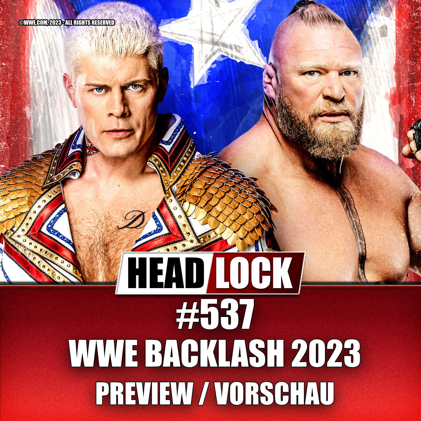 #537: WWE Backlash 2023 (Preview / Vorschau) - LÜCKENFÜLLER ODER GEHEIMTIPP? episode artwork