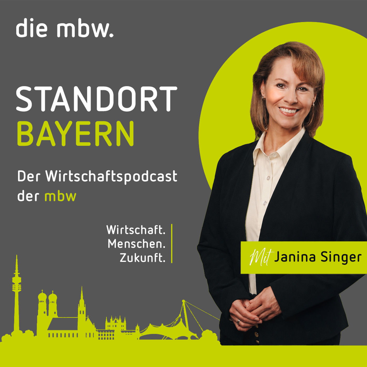 Standort Bayern - Der Wirtschaftspodcast der mbw. Mit Janina Singer