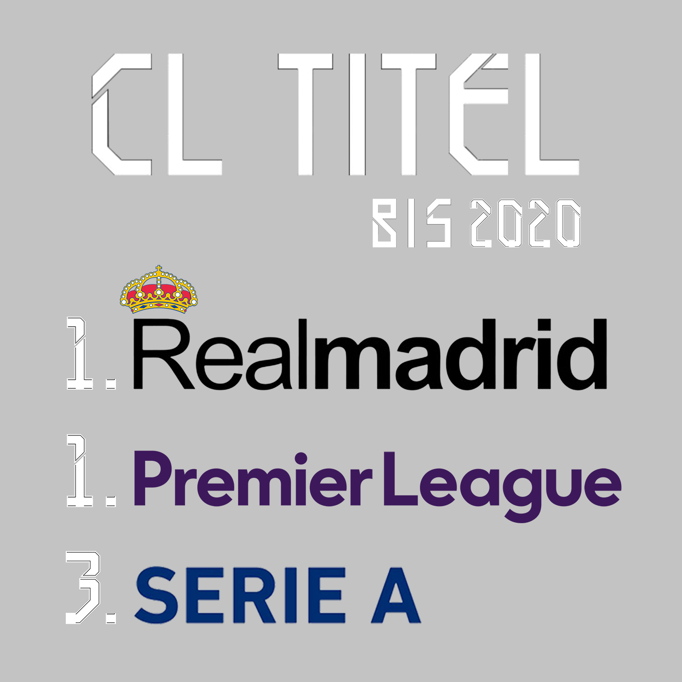 Real übertrifft Barca & Real Madrid gleich Premier League