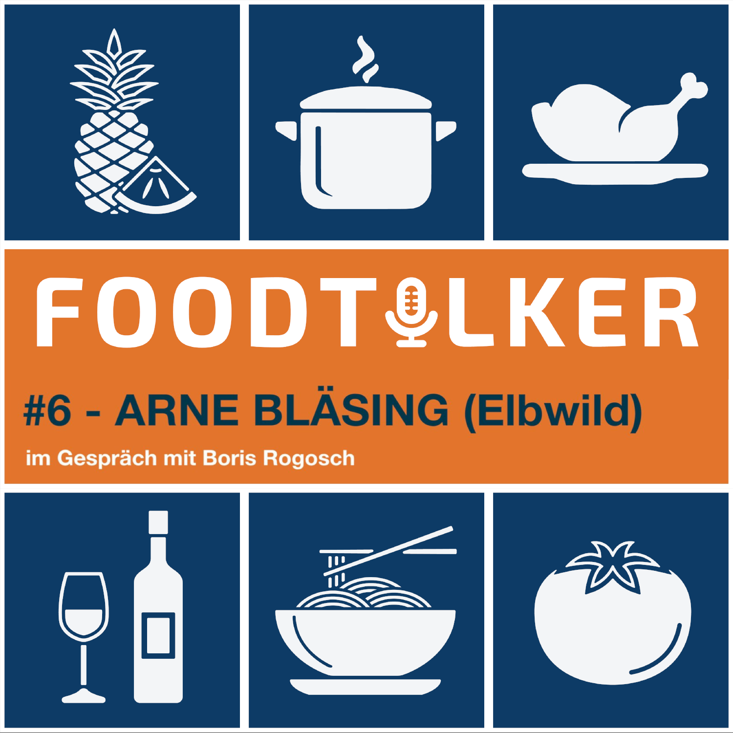 FOODTALKER - Podcast über die Leidenschaft fürs Kochen und gutes Essen