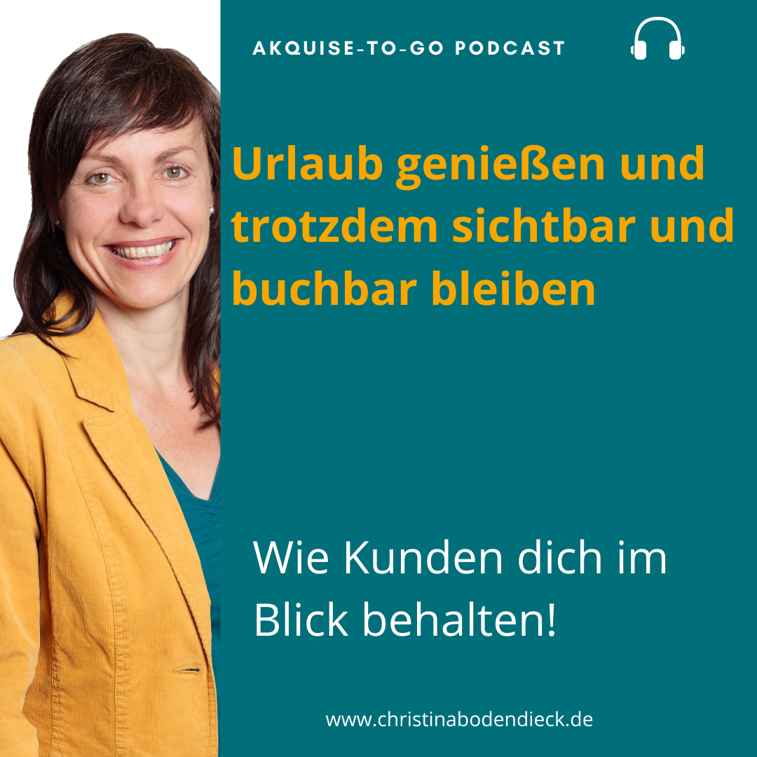 akquise-to-go der Podcast für Kundengewinnung & Verkauf