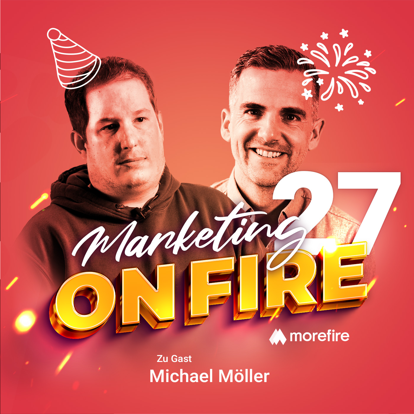 #27 - SEO & Google Shopping optimal nutzen - Michael Möller | Marketing on fire episode artwork