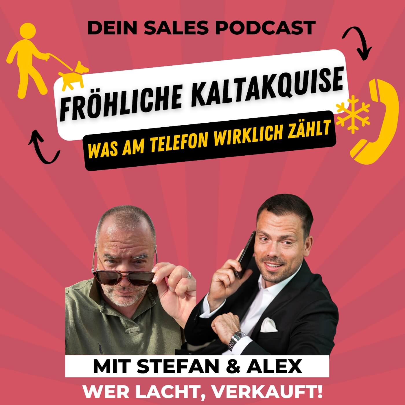 Wer lacht verkauft! Dein Sales Podcast für mehr Spaß im Verkauf.