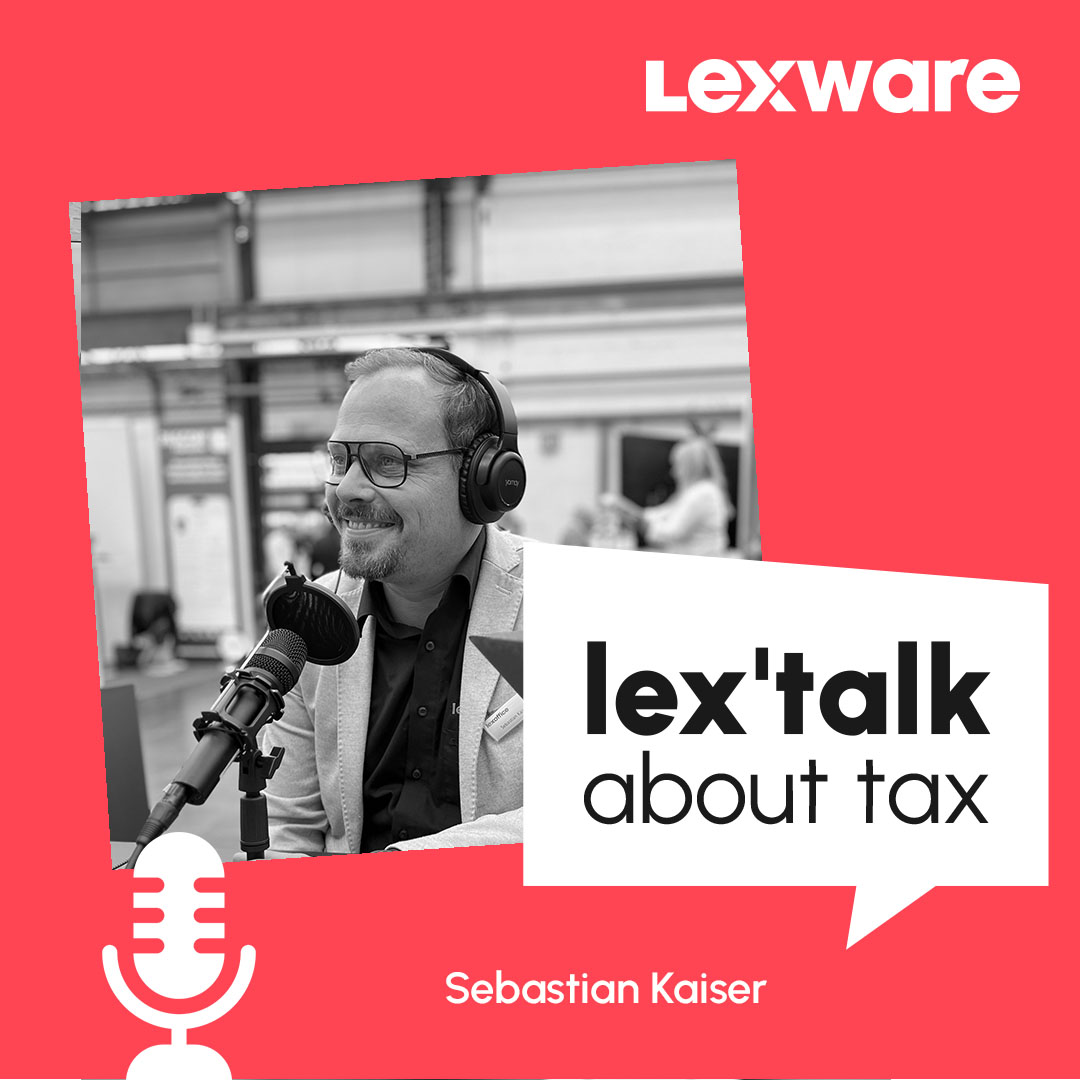 lex'talk about tax: lexoffice E-Rechnungs-Experte Sebastian Kaiser mit Tipps für die Umstellung