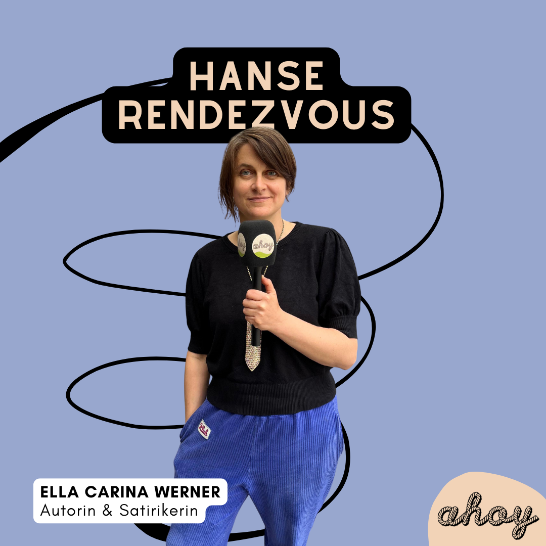 Satirikerin Ella Carina Werner im HANSE RENDEZVOUS episode artwork