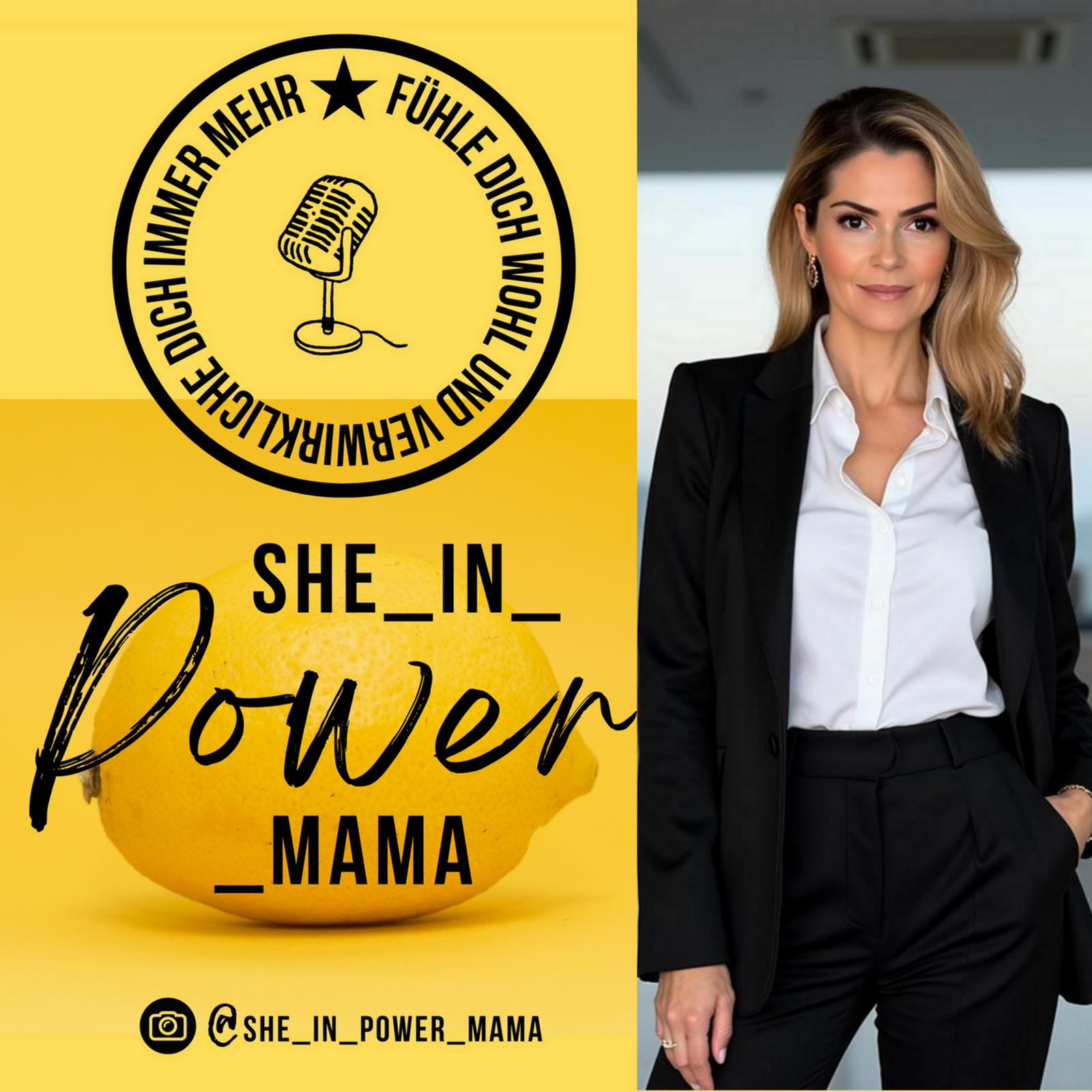 She In Power Mama podcast artwork