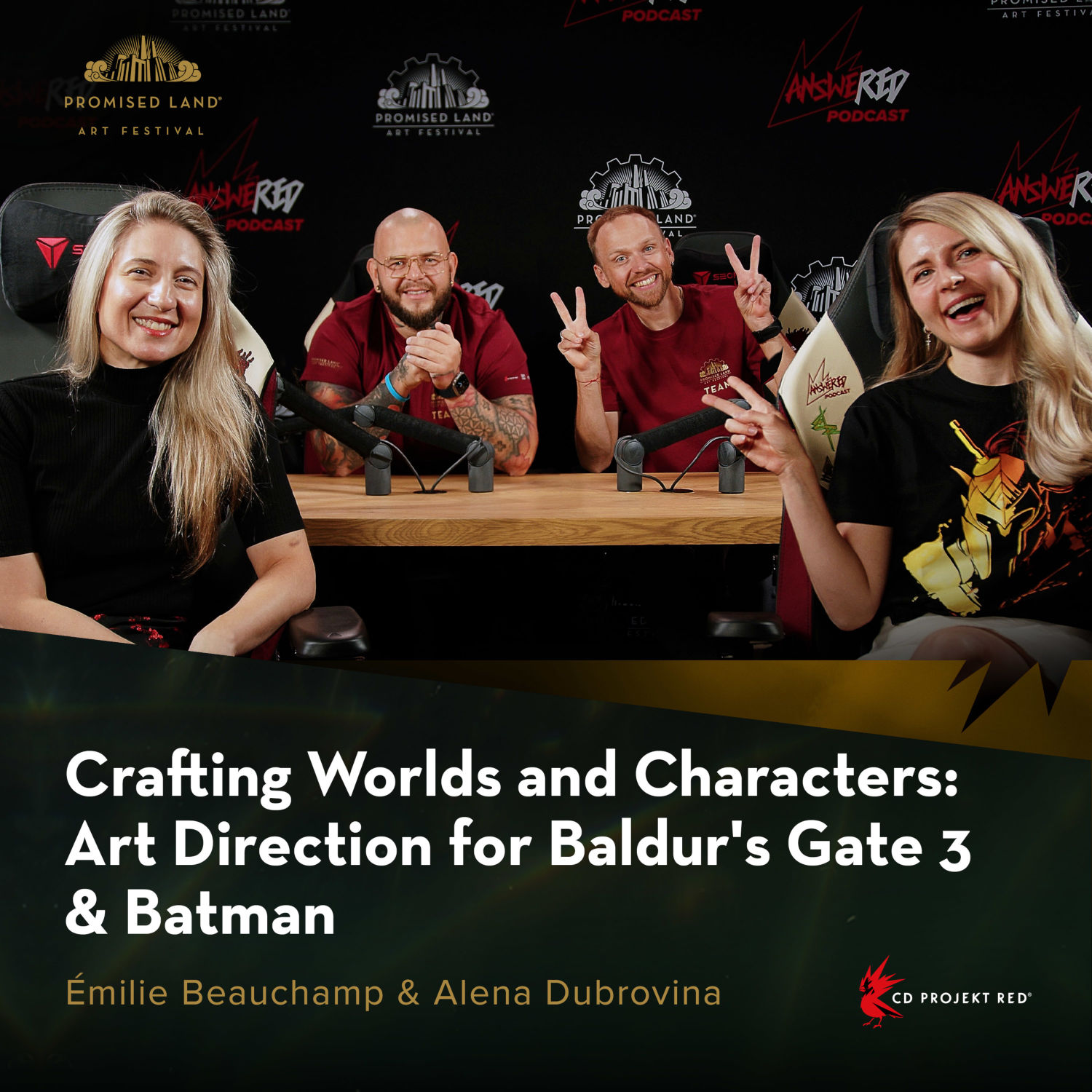 #017: Crafting Worlds and Characters: Art Direction for Baldur's Gate 3 and Batman episode artwork