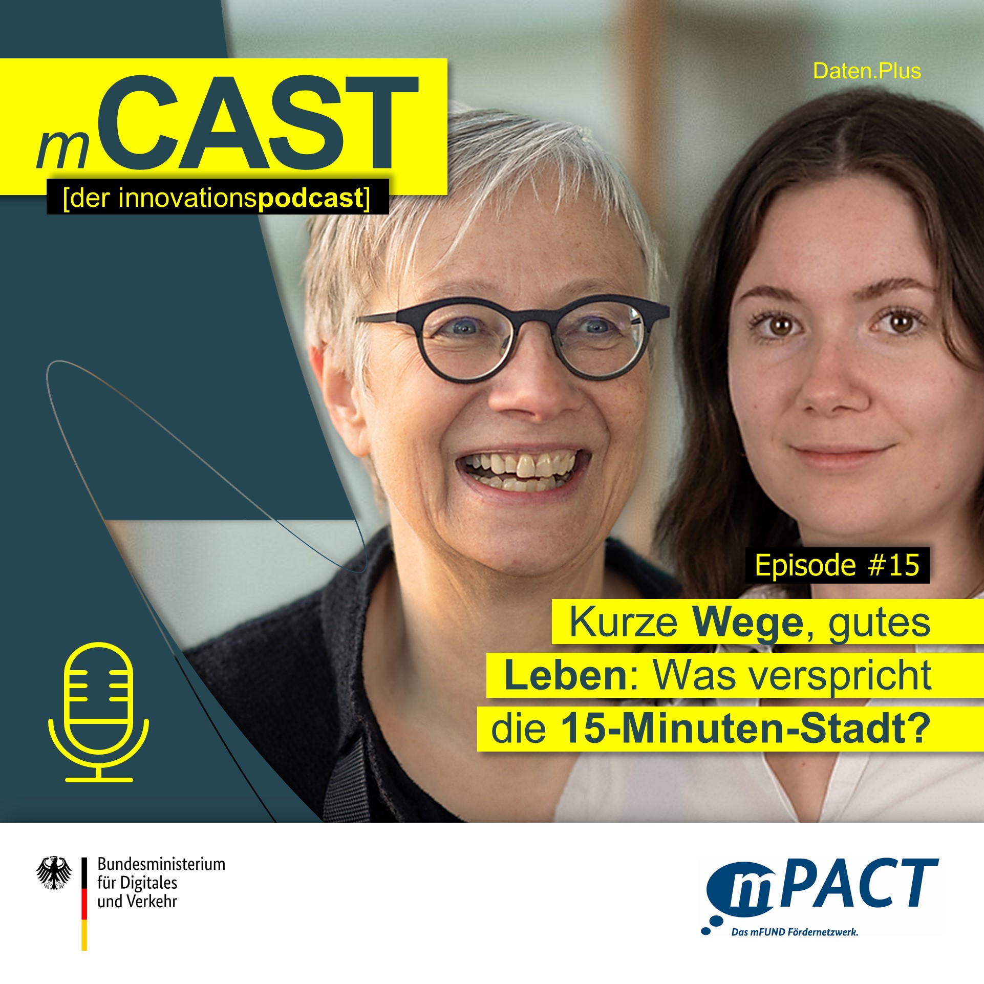 mCAST - Der Innovationspodcast: Forschung für die Mobilität der Zukunft