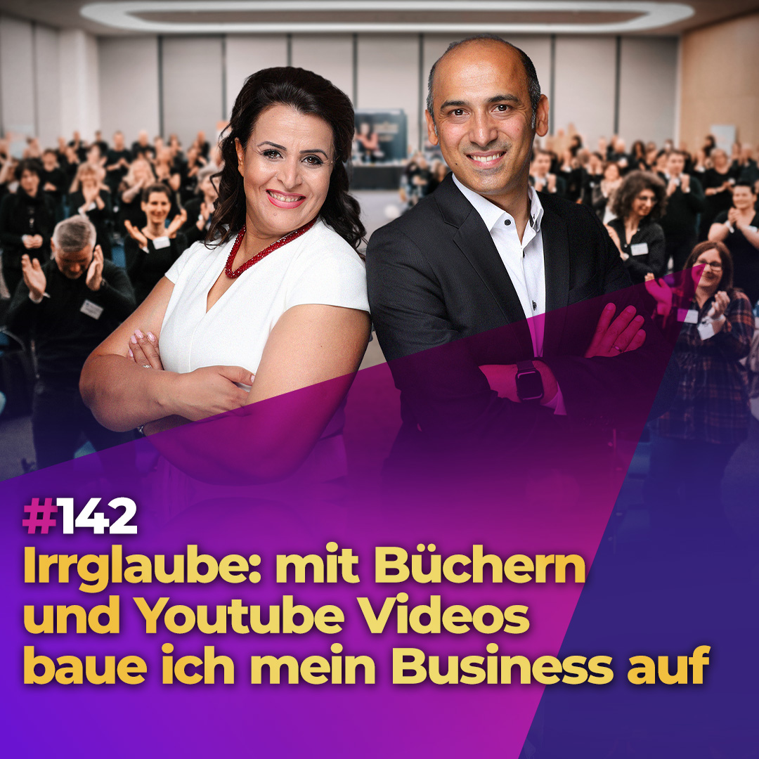 #142 - Irrglaube: mit Büchern und Youtube Videos baue ich mein Business auf episode artwork