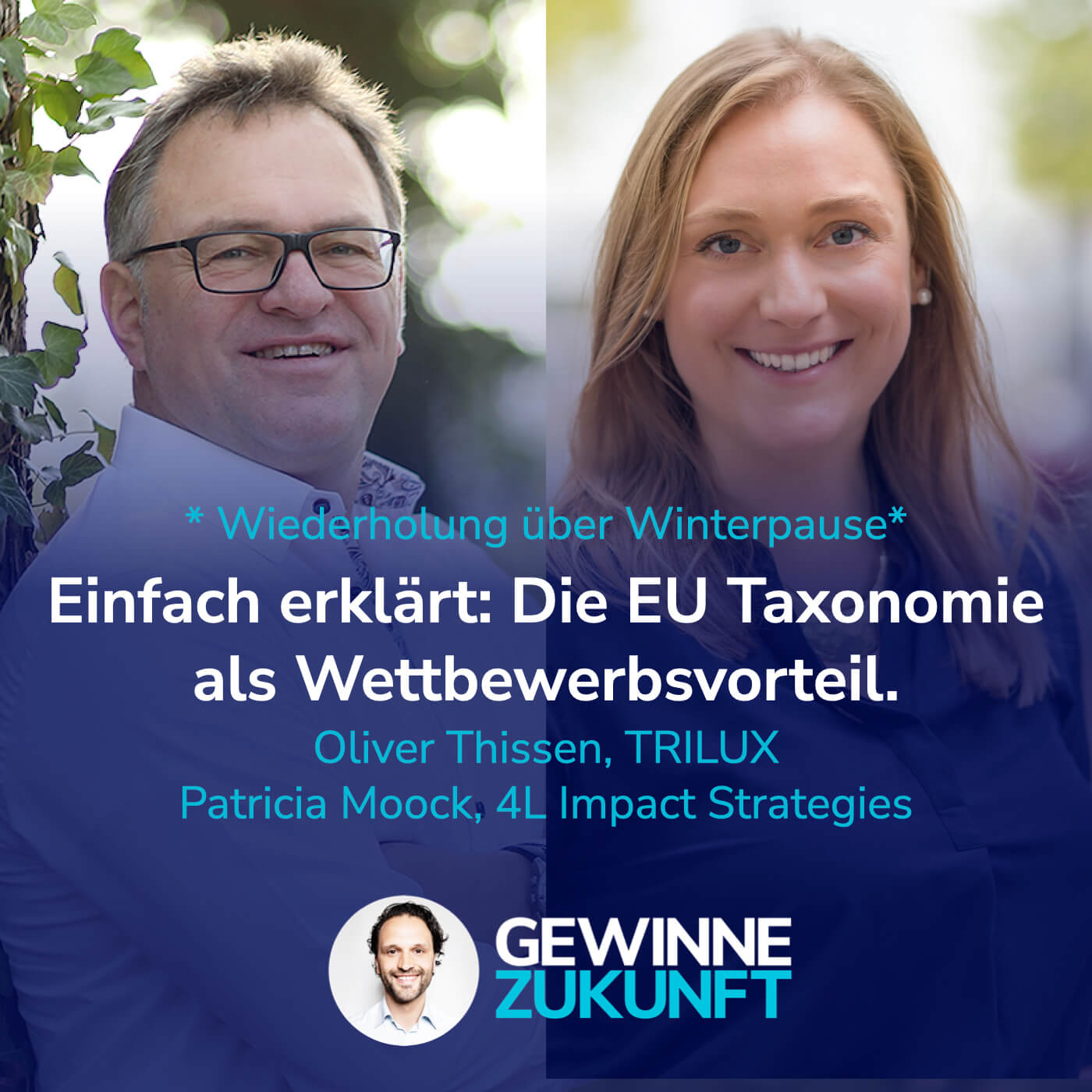 Nachhaltigkeit erfolgreich umsetzen - mit dem Sustainability Podcast für Profis: Gewinne Zukunft.