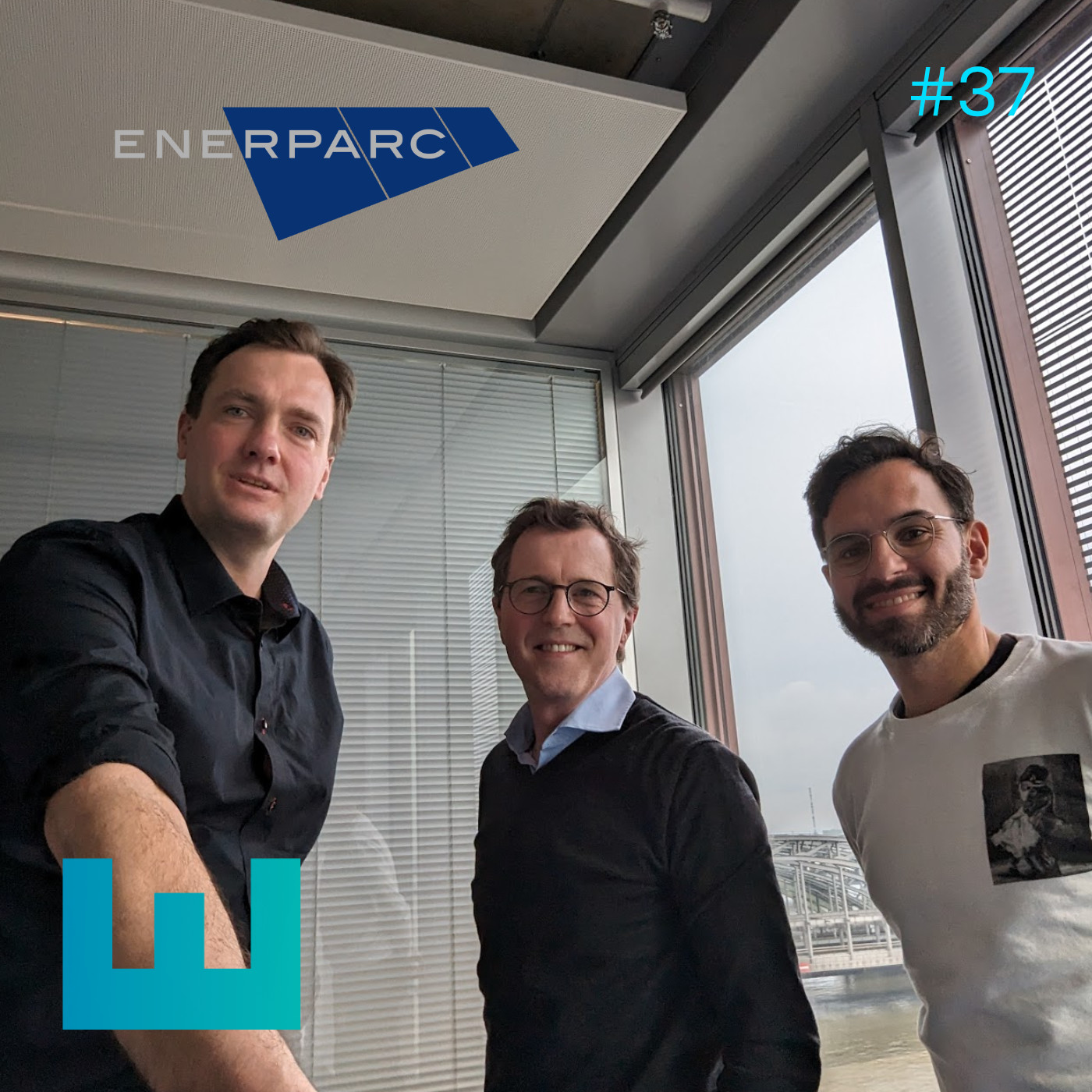 E#37 Stefan Müller, COO von ENERPARC "Wir glauben an 1.000 Gigawatt EE in Deutschland" - podcast episode cover