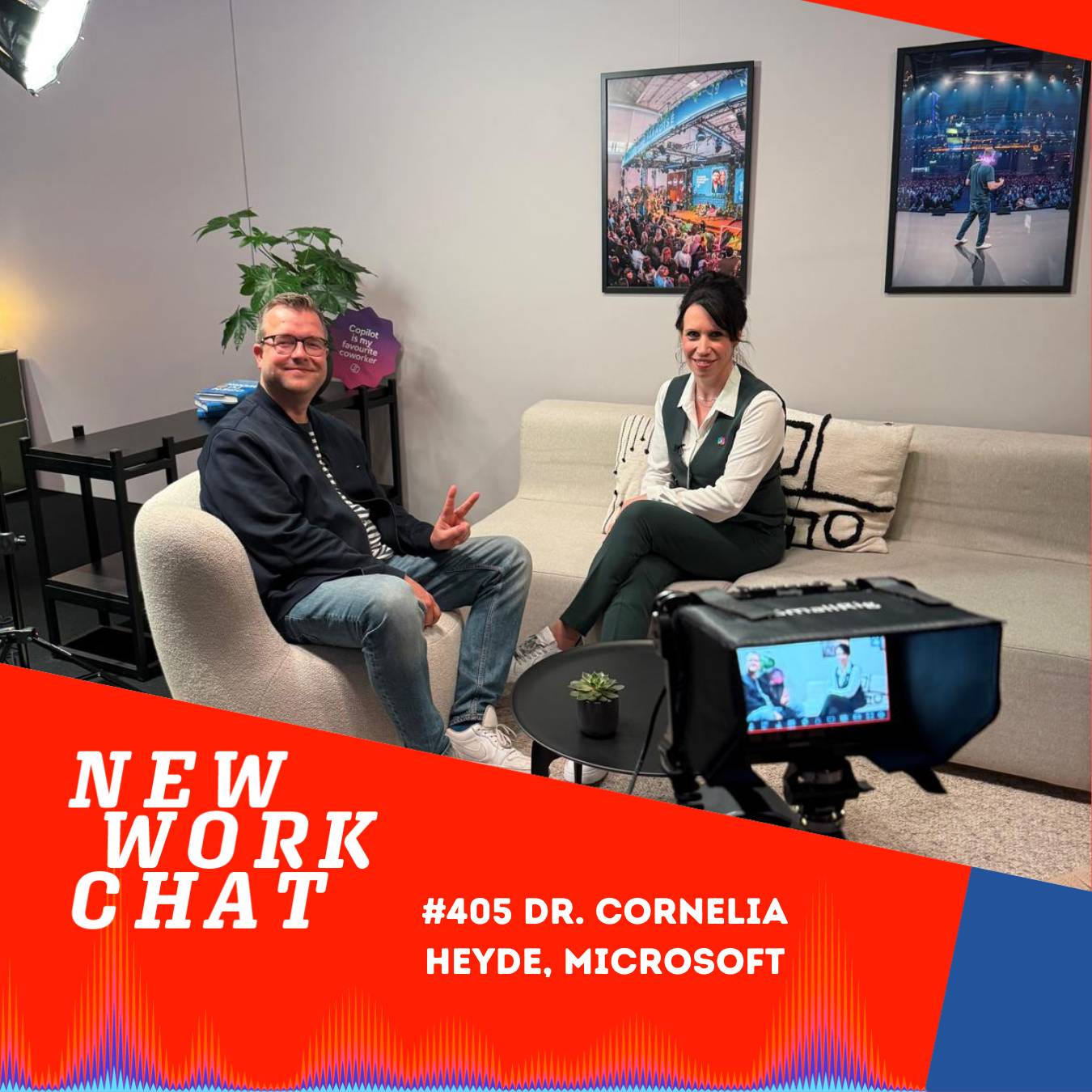 #405 Dr. Cornelia Heyde, Senior Manager Cloud & AI bei Microsoft: Der neue Work Trend Index 2026 (OMR26 Special) episode artwork