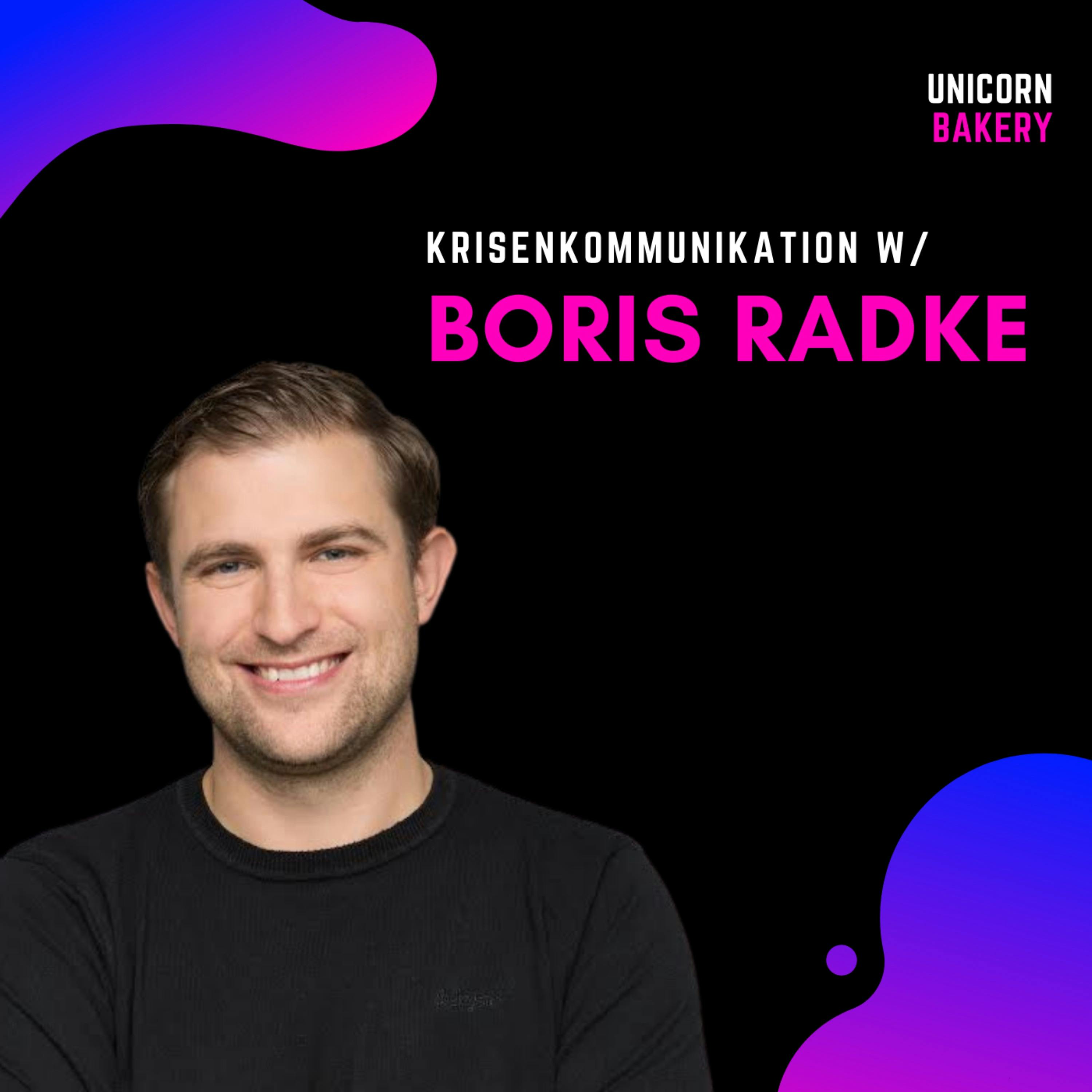 Krisenkommunikation in Startups und Unternehmen: So gehst du vor – Boris Radke episode artwork