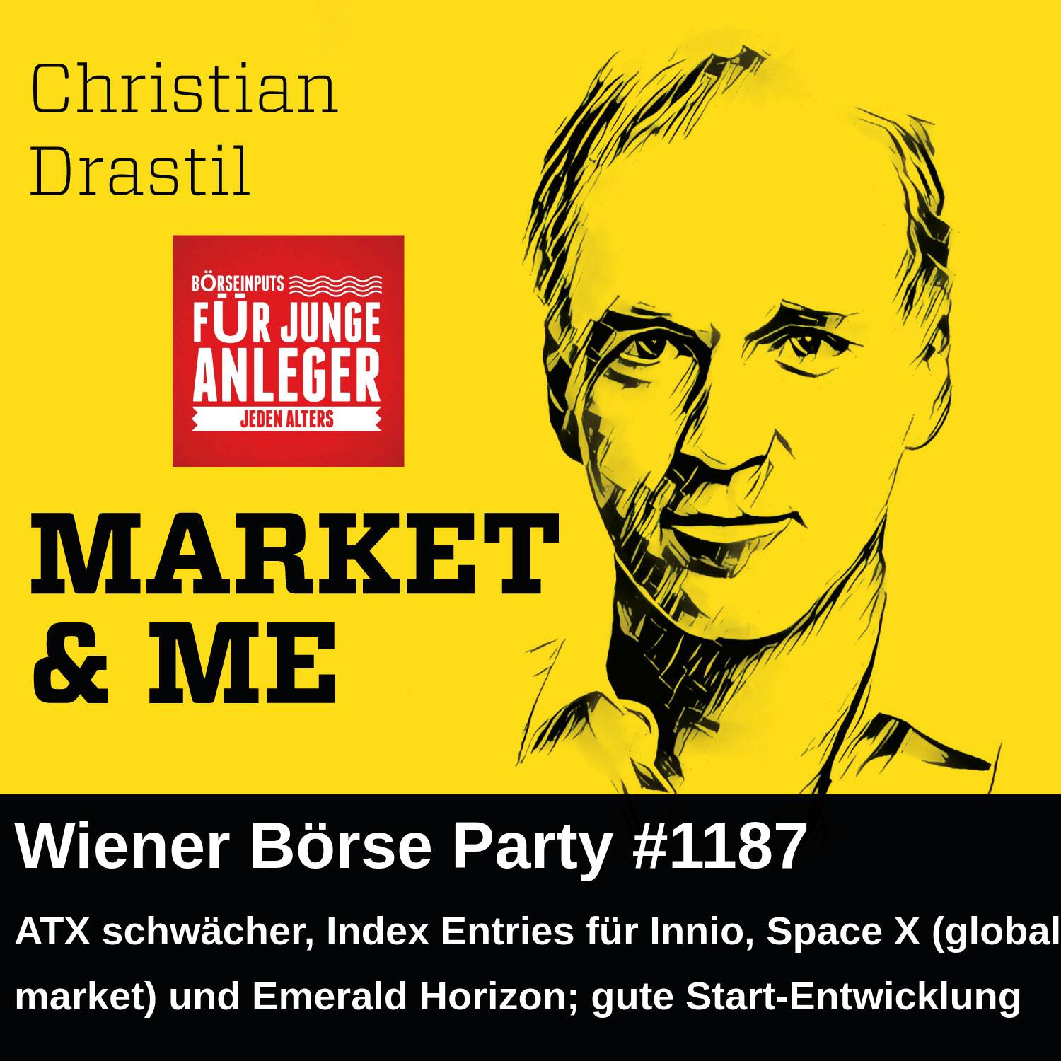 Wiener Börse Party #1187: ATX schwächer, Index Entries für Innio, Space X (global market) und Emerald Horizon; gute Start-Entwicklung