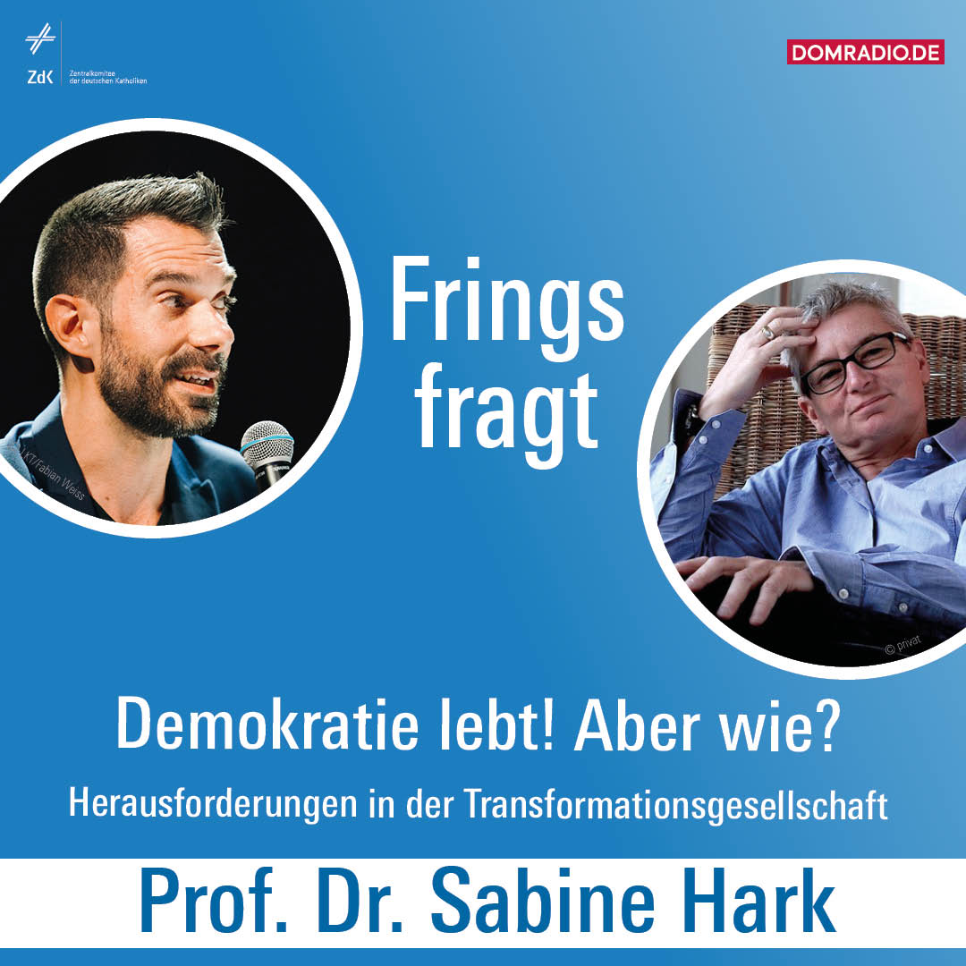 Die Soziolog:in Prof. Sabine Hark ist Gast im Podast "Frings fragt" episode artwork