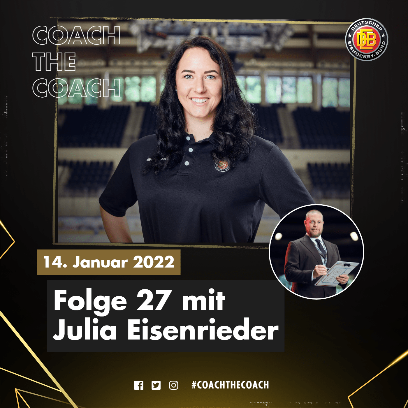 DEB Eishockey-Trainerausbildung I COACH THE COACH Podcast