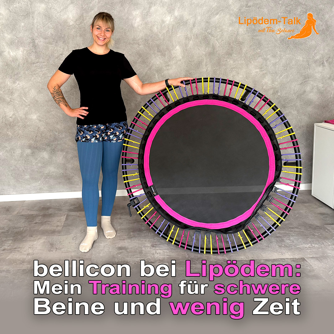 bellicon bei Lipödem: Mein Training für schwere Beine und wenig Zeit
