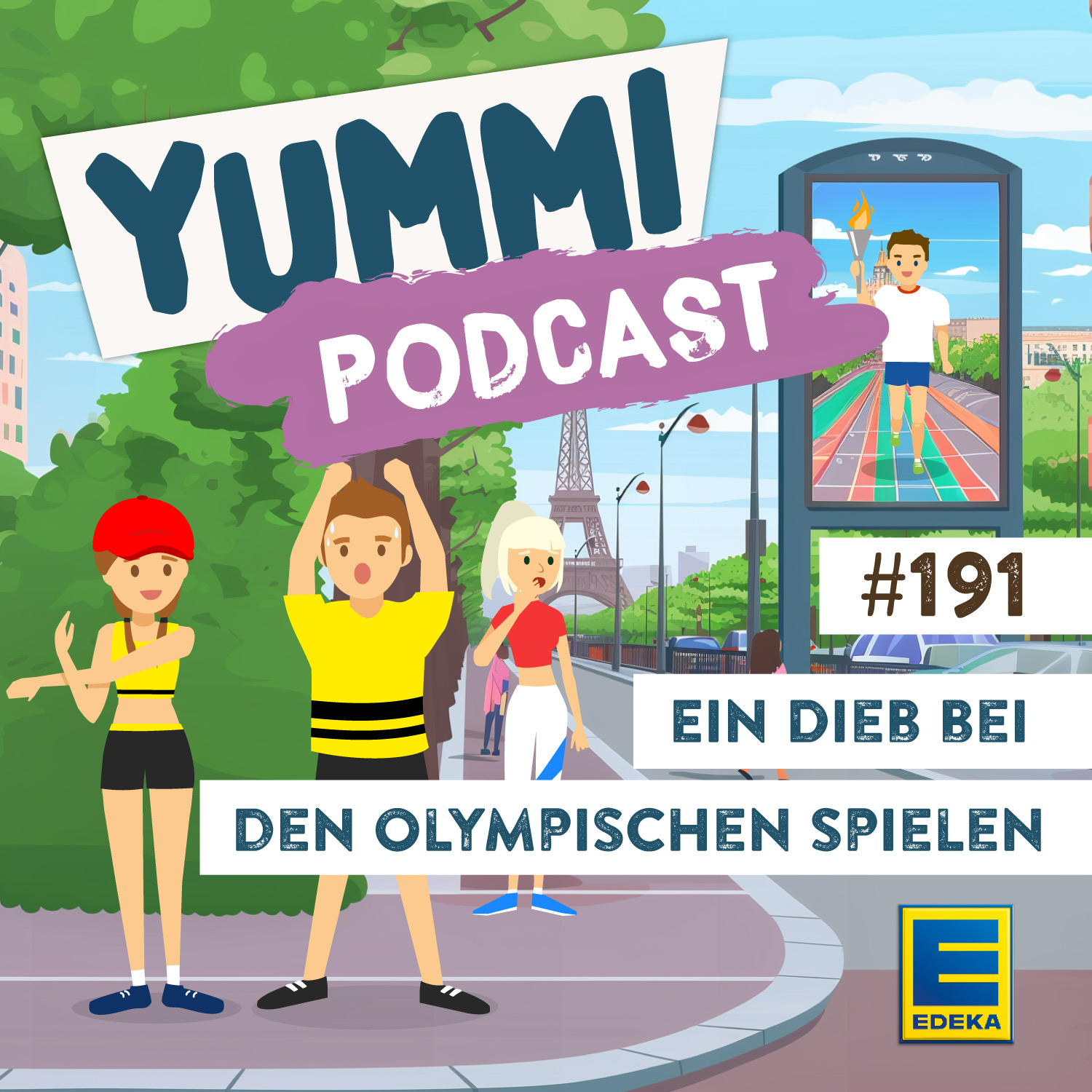 Ein Dieb bei den Olympischen Spielen