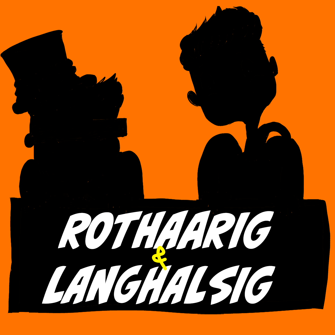 Rothaarig und Langhalsig