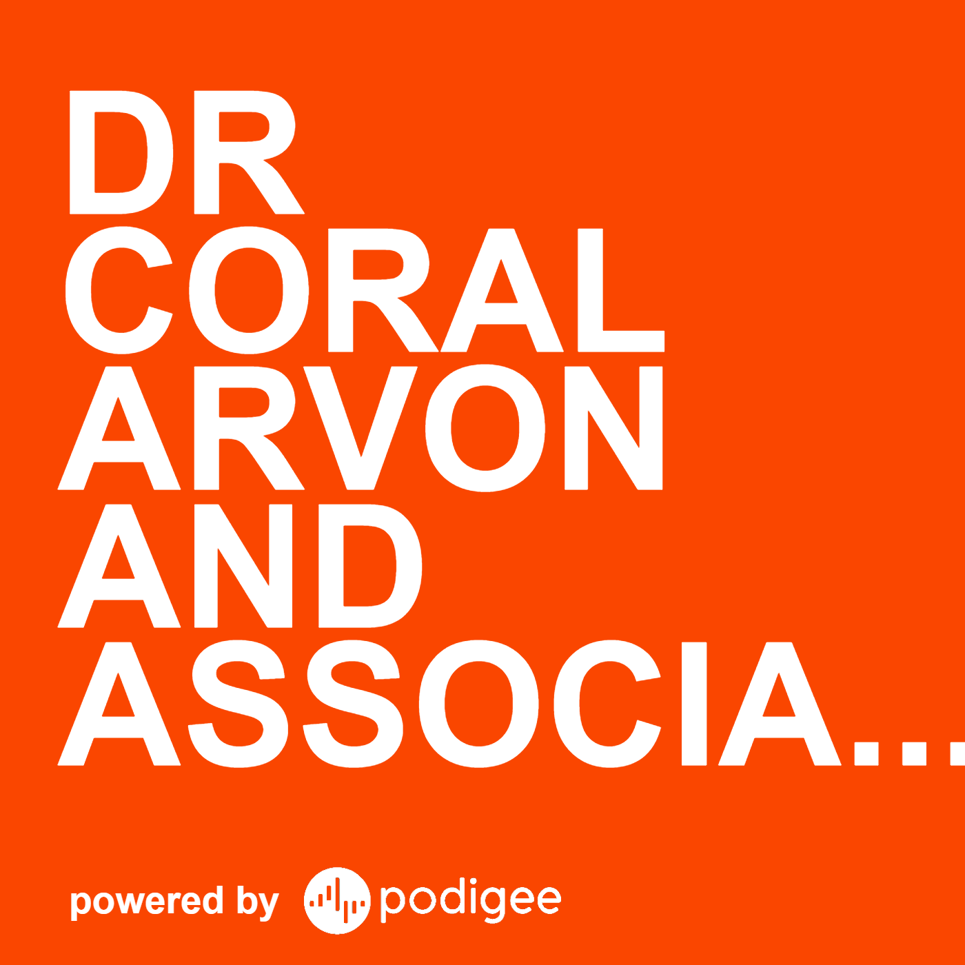 Dr Coral Arvon and Associates in Counseling podcast artwork