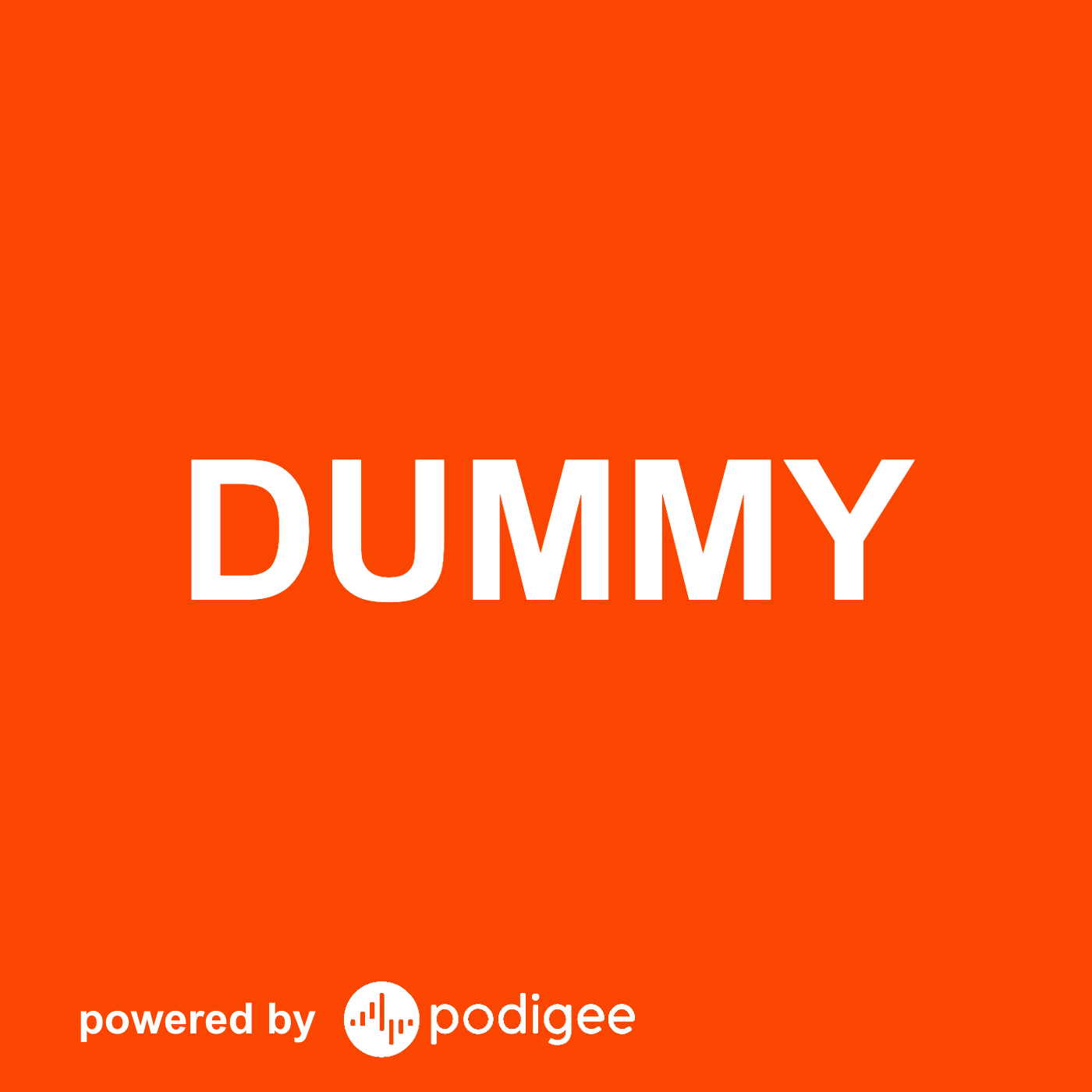 dummy podcast artwork
