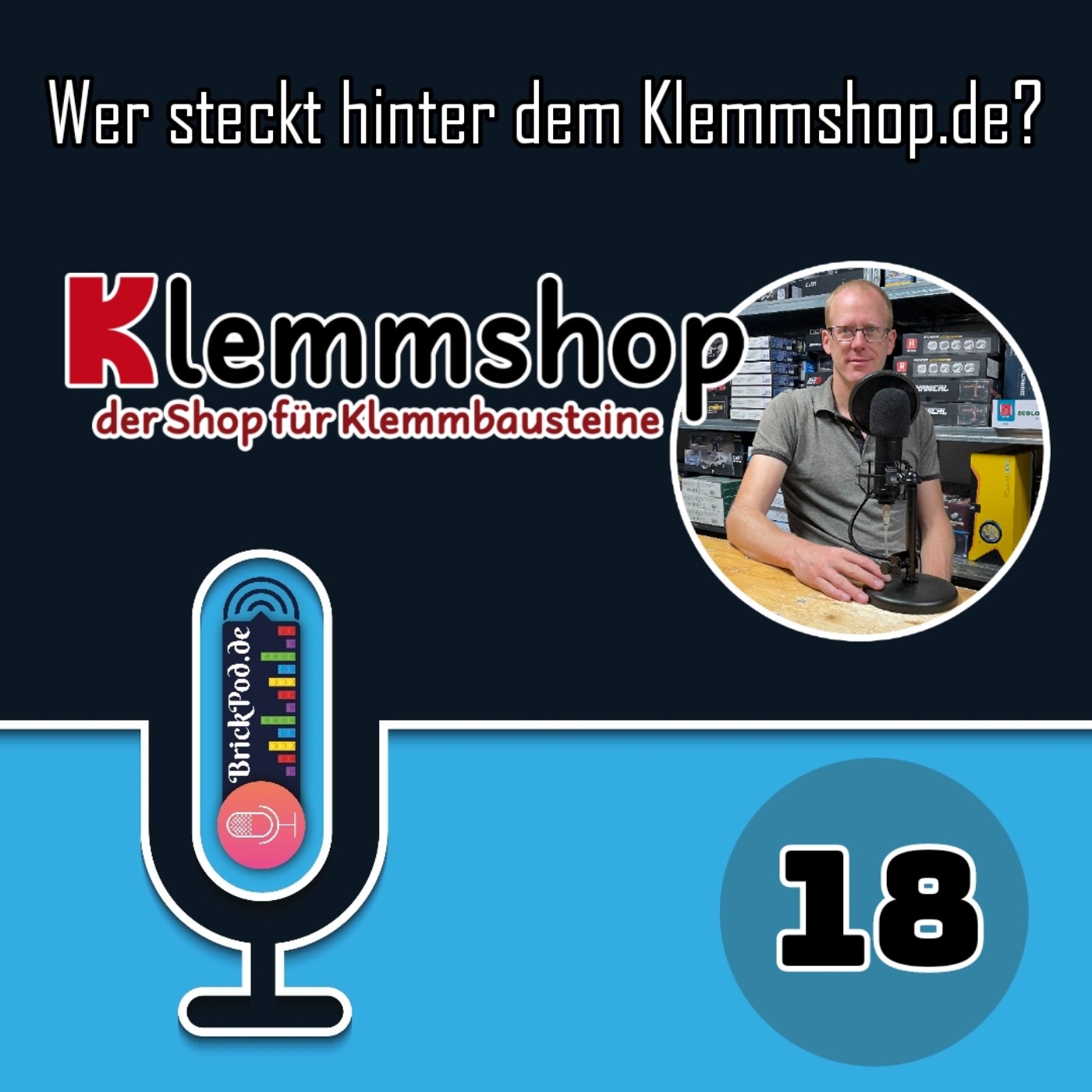 Klemmbaustein Podcast  - BrickPod.de