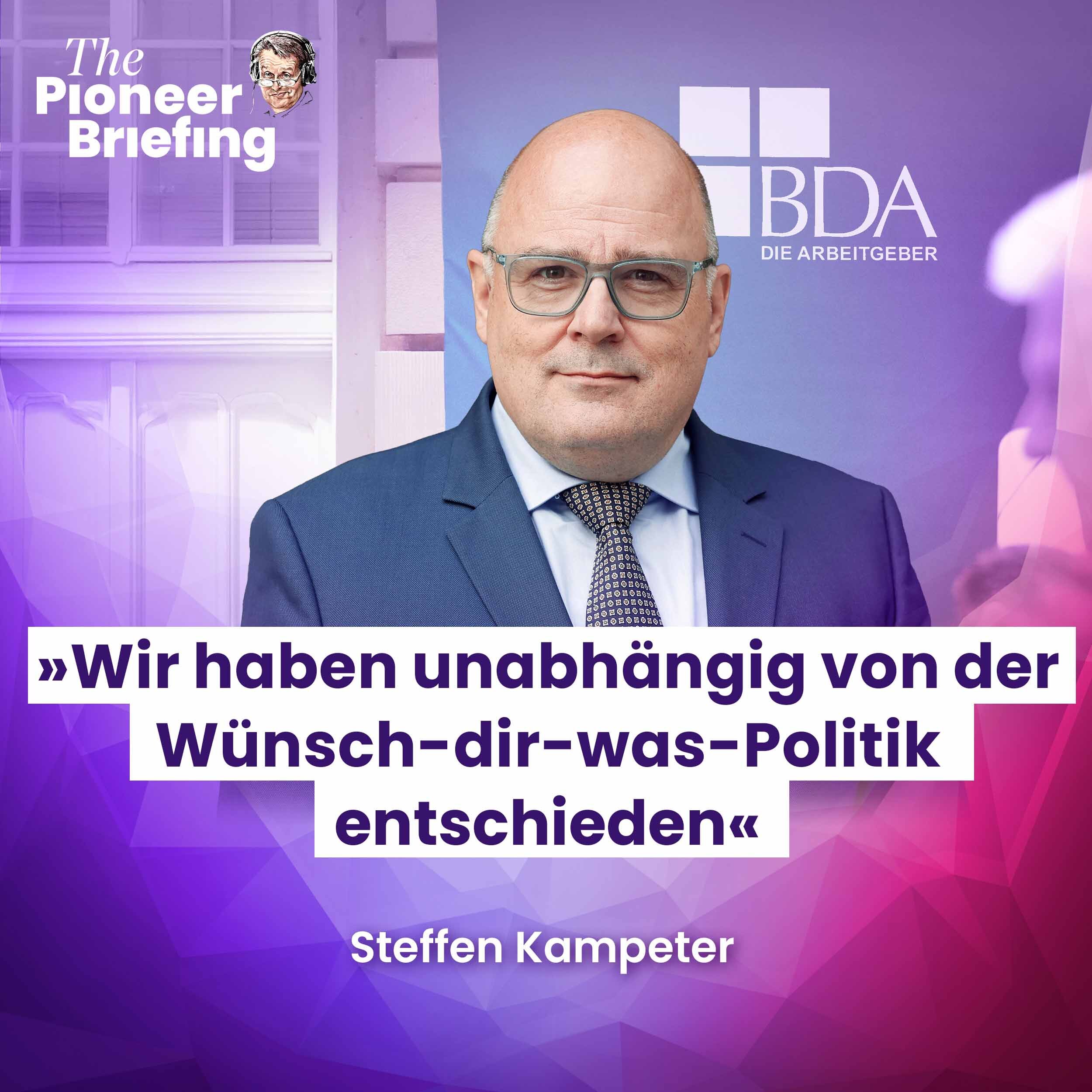 Wie viel Hoffnung hat die deutsche Wirtschaft, Steffen Kampeter? episode artwork