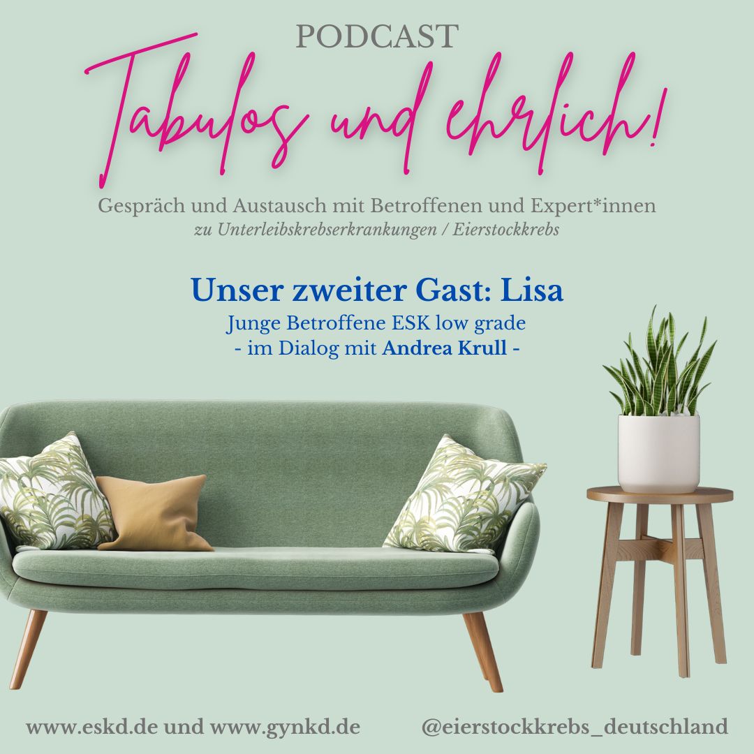 #2 Lisa & Andrea - Jung und Diagnose Eierstockkrebs low grade episode artwork