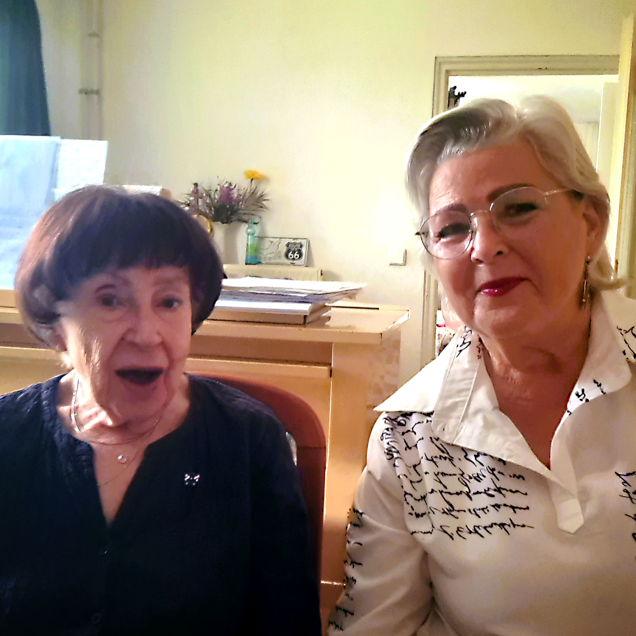 Schwarz hören: Petra Schwarz im Gespräch mit Ruth Hohmann über Leben und Tod