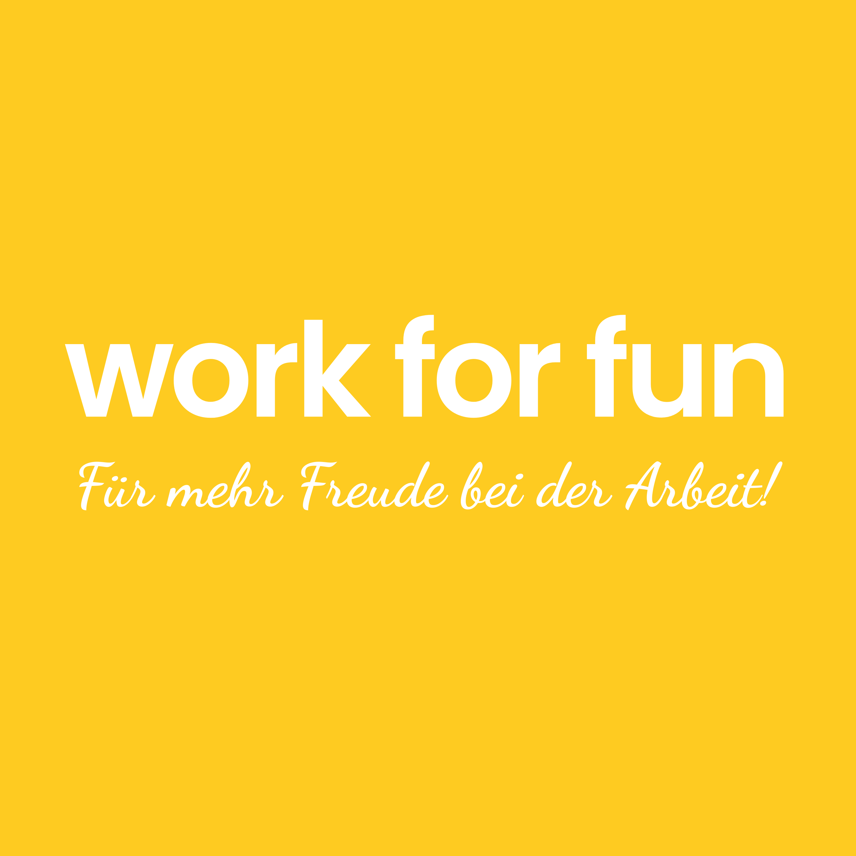 work for fun - dein Podcast für mehr Freude bei der Arbeit podcast artwork