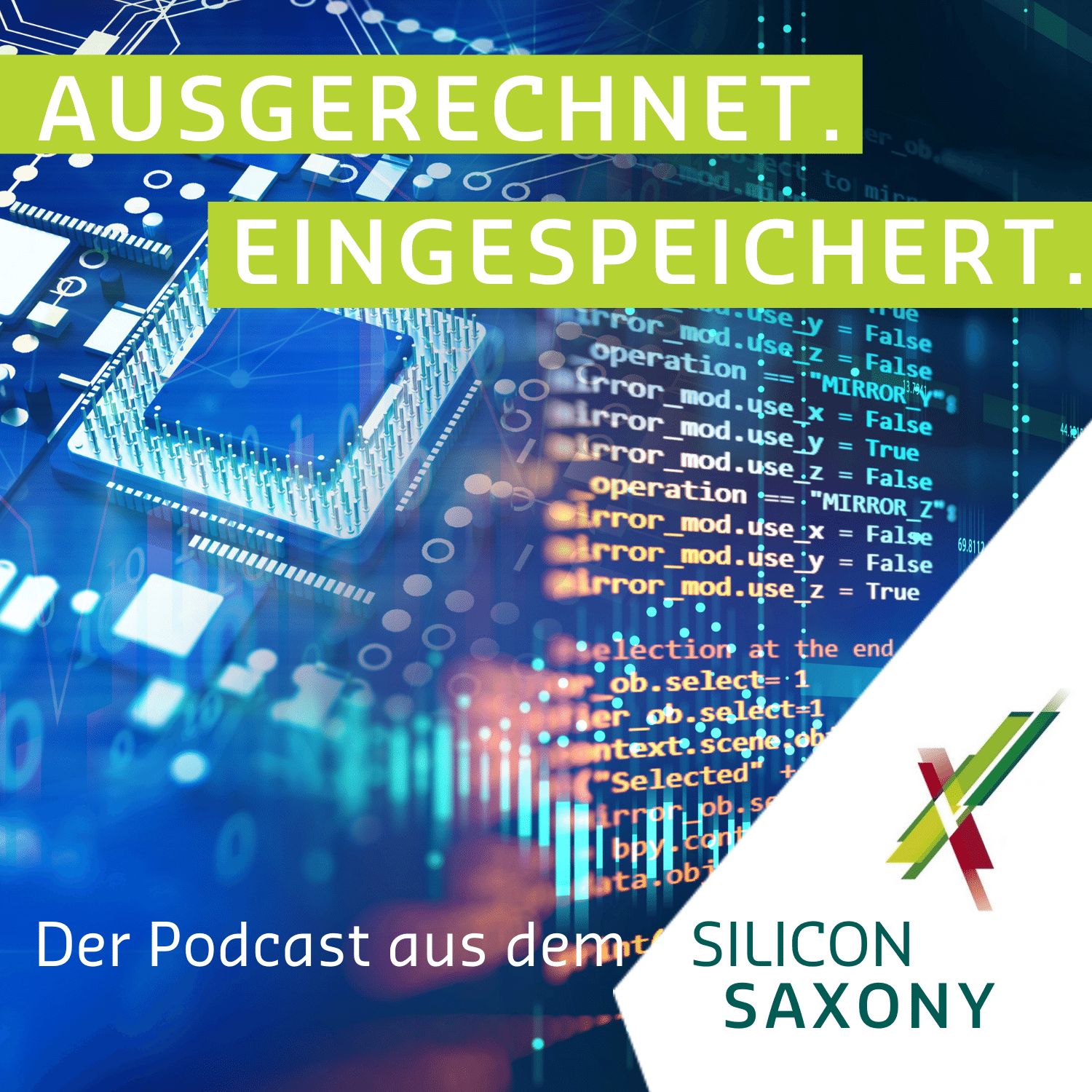 Ausgerechnet. Eingespeichert. Der Podcast aus dem Silicon Saxony. podcast artwork