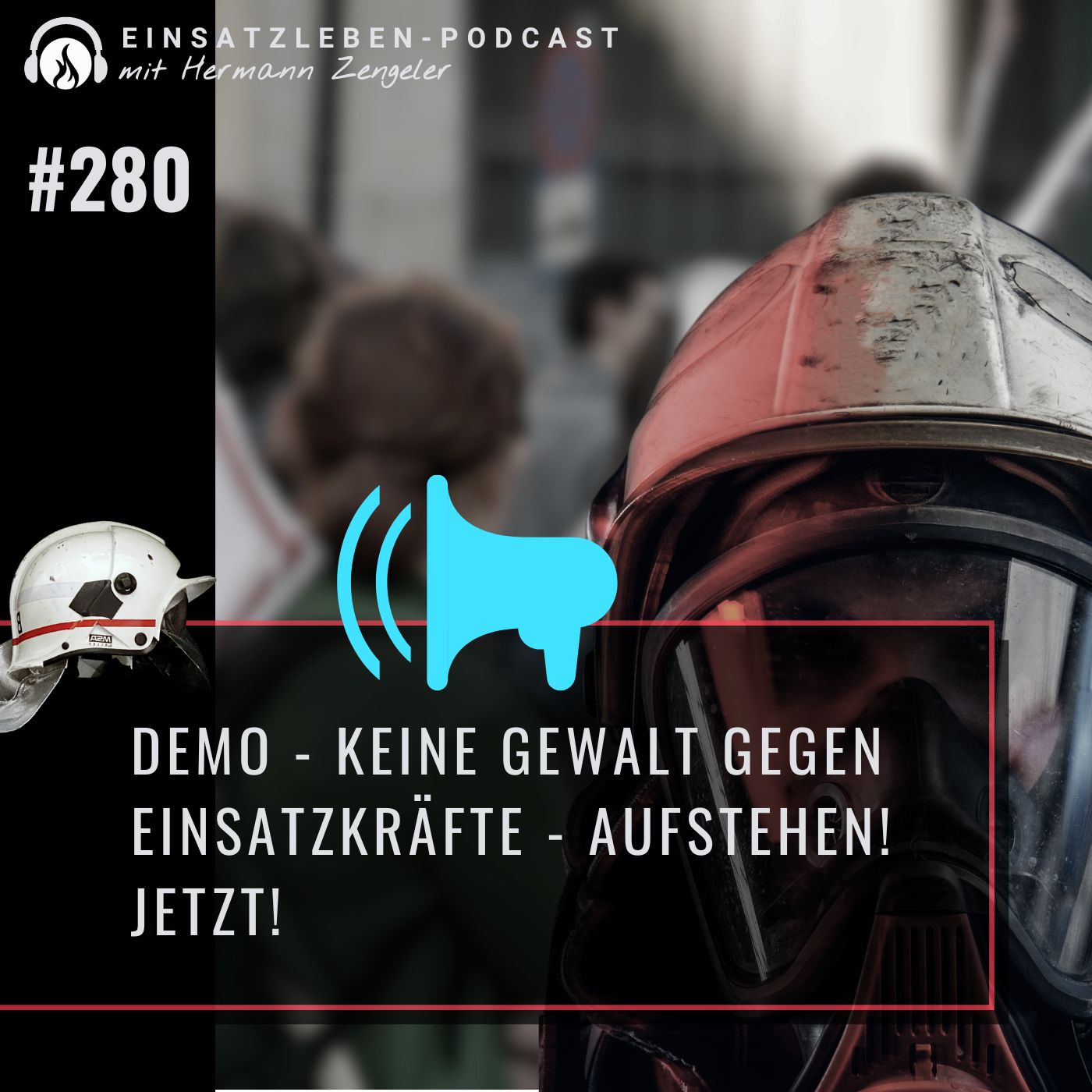 Demo "Keine Gewalt gegen Einsatzkräfte"