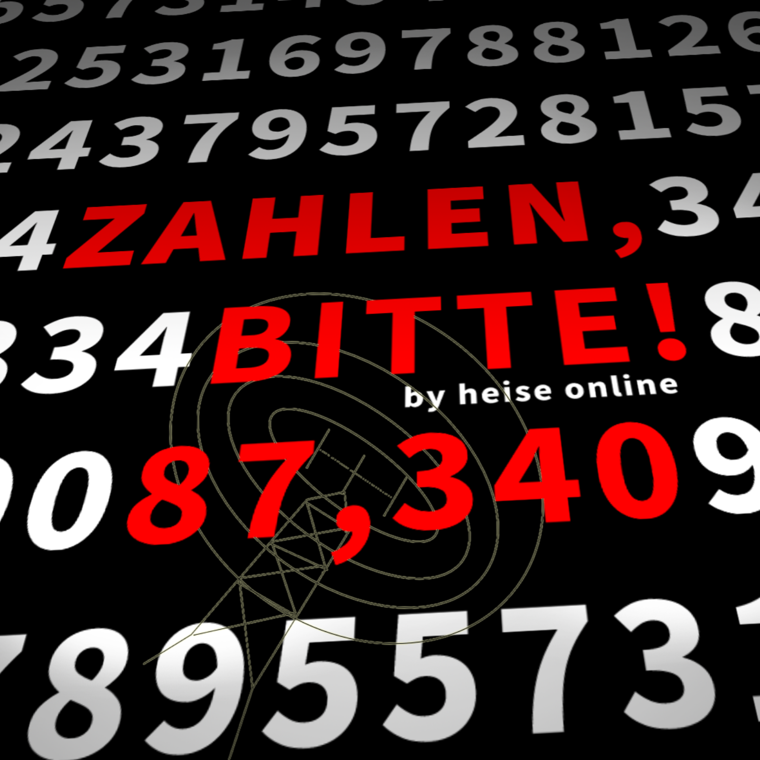 Zahlen, bitte! Immer erreichbar über Frequenz 87.340 MHz - Das Eurosignal