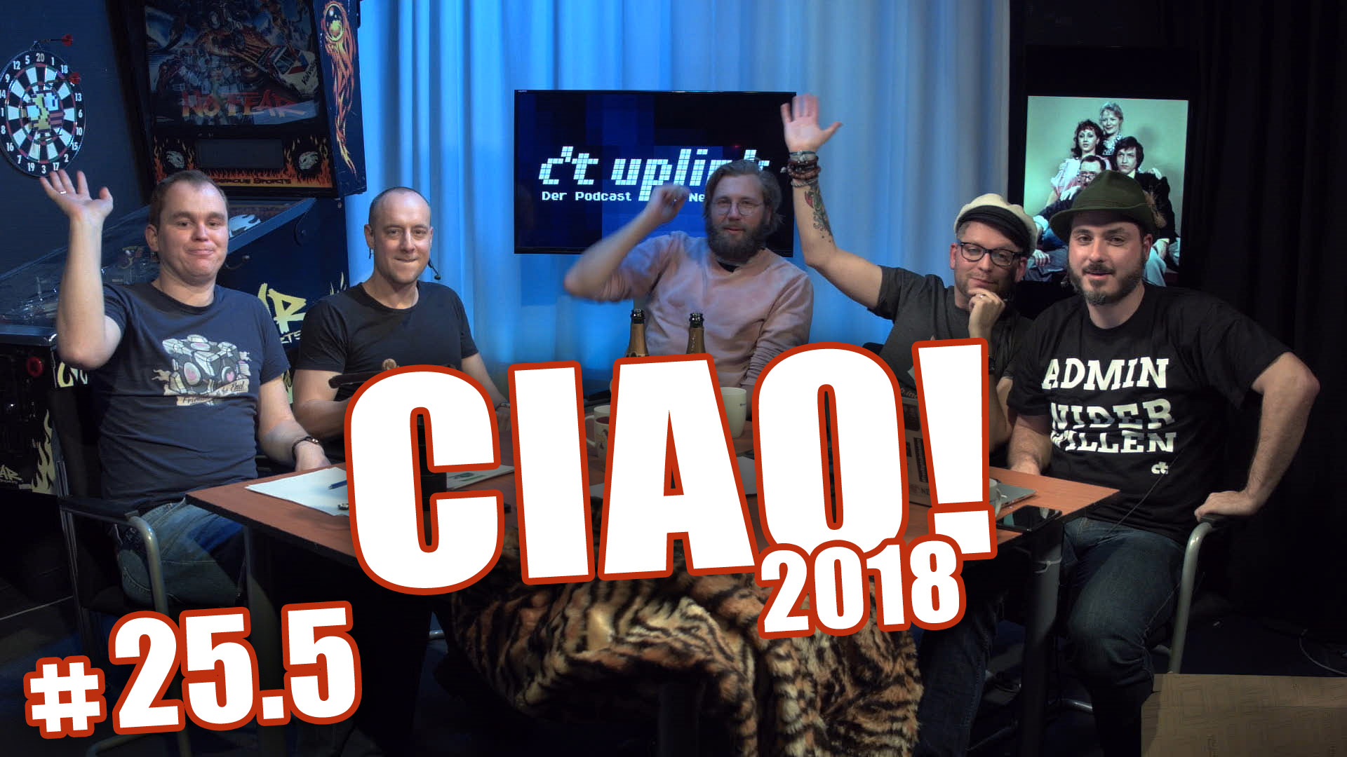 c't uplink 25.5: Ciao 2018 mit Spectre, DSGVO, Uhrzeit und Vorhersagen für 2019