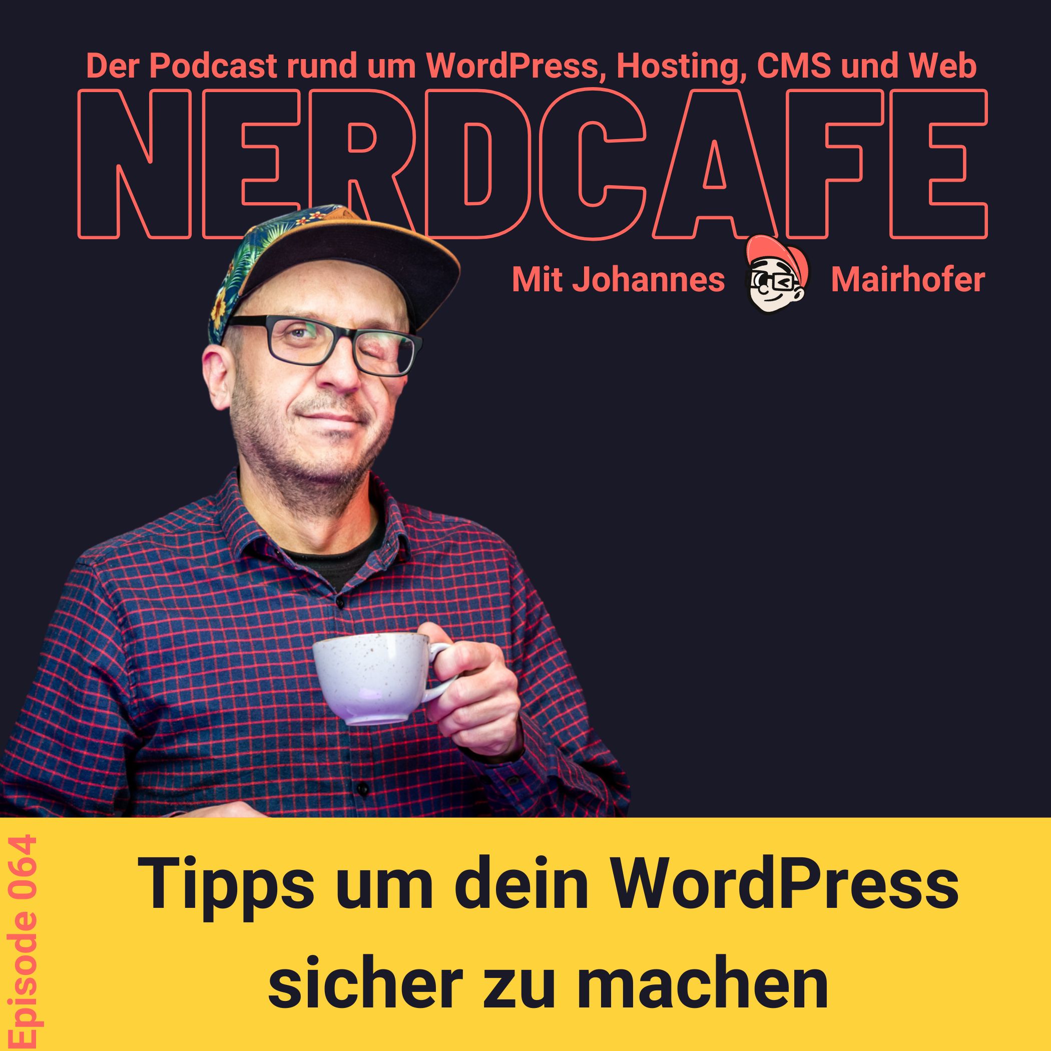 nerdcafe. Der Podcast rund um WordPress, Hosting, CMS und Web.