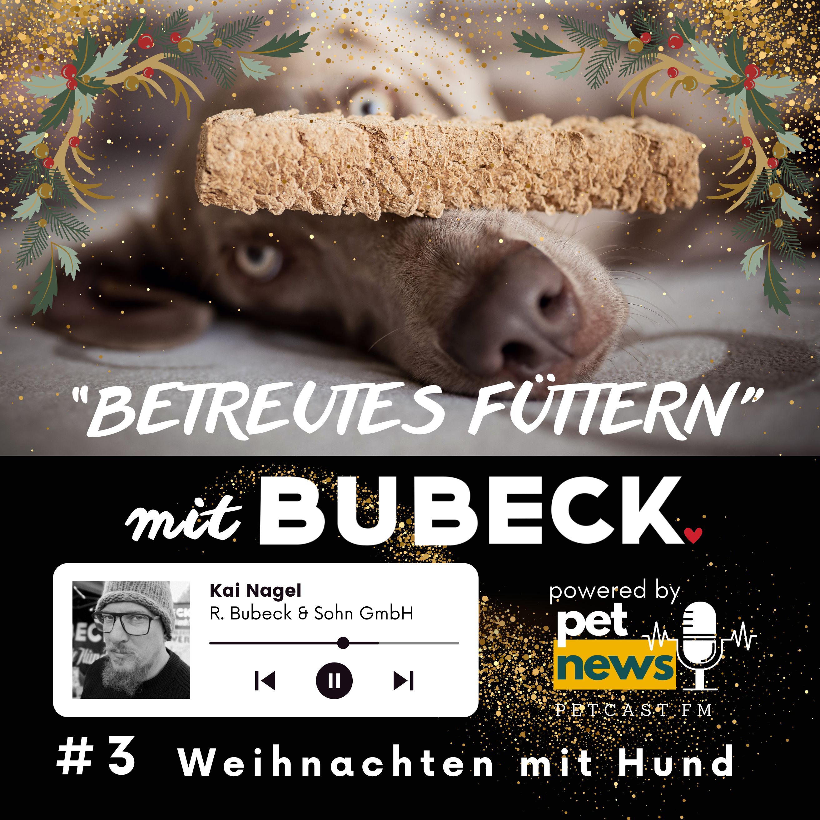 Betreutes Füttern mit Bubeck - Die älteste Hundefuttermanufaktur von 1893