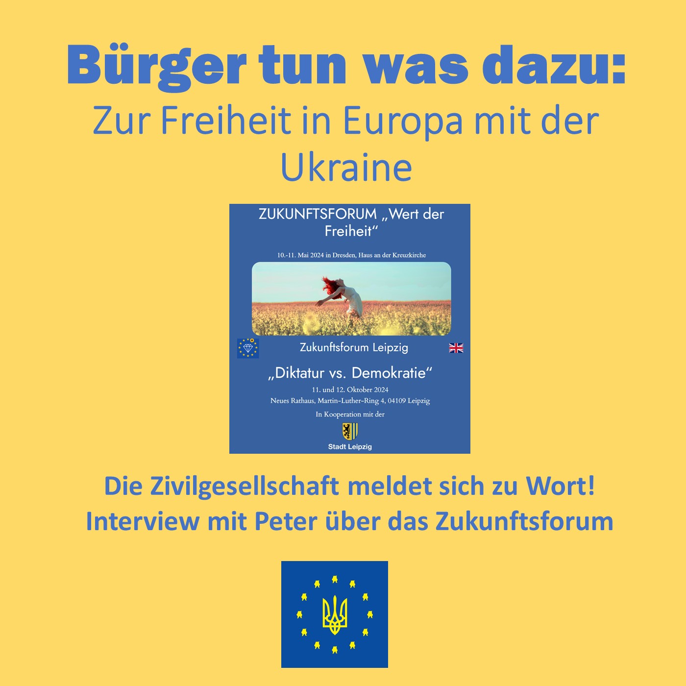 Bürger mit der Ukraine für ein freies Europa