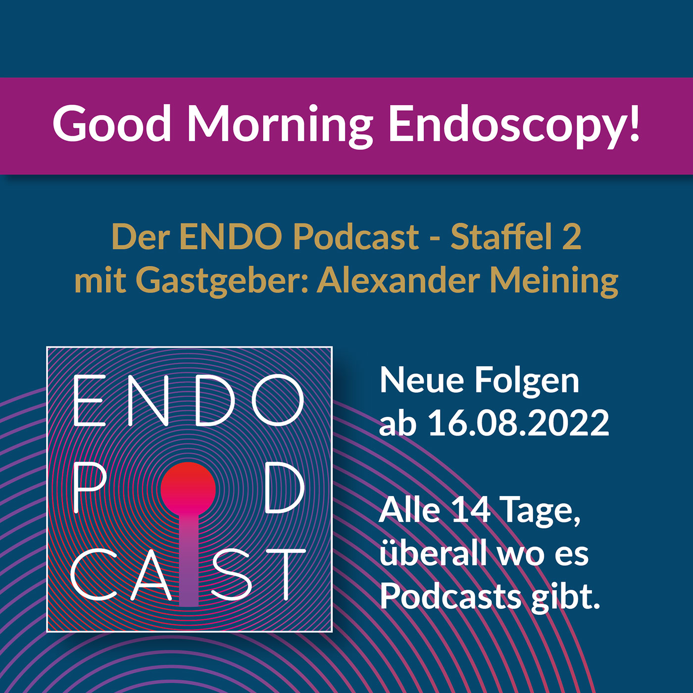ENDO Podcast - Good Morning Endoscopy!