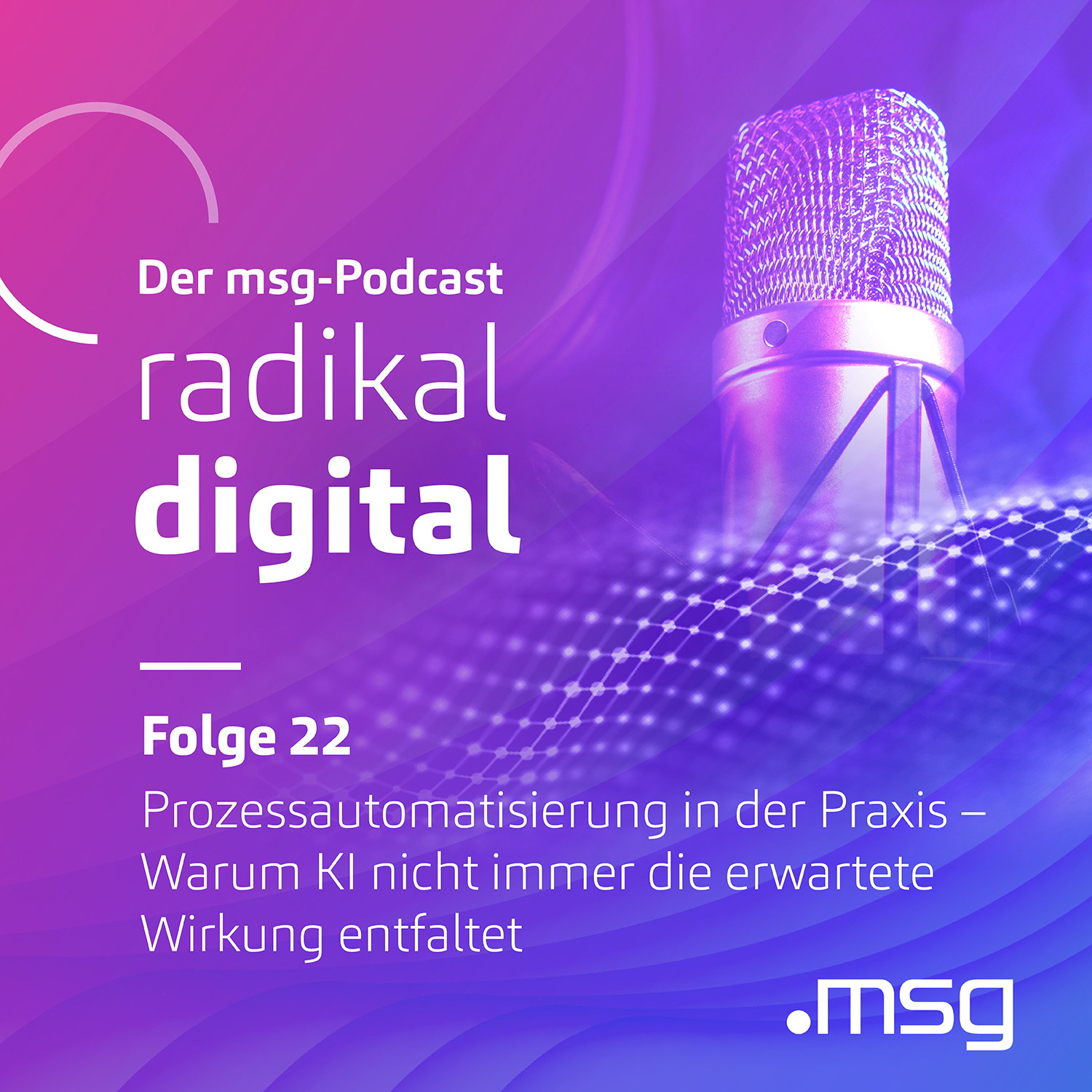Folge 22: Prozessautomatisierung in der Praxis – warum KI nicht immer die erwartete Wirkung entfaltet