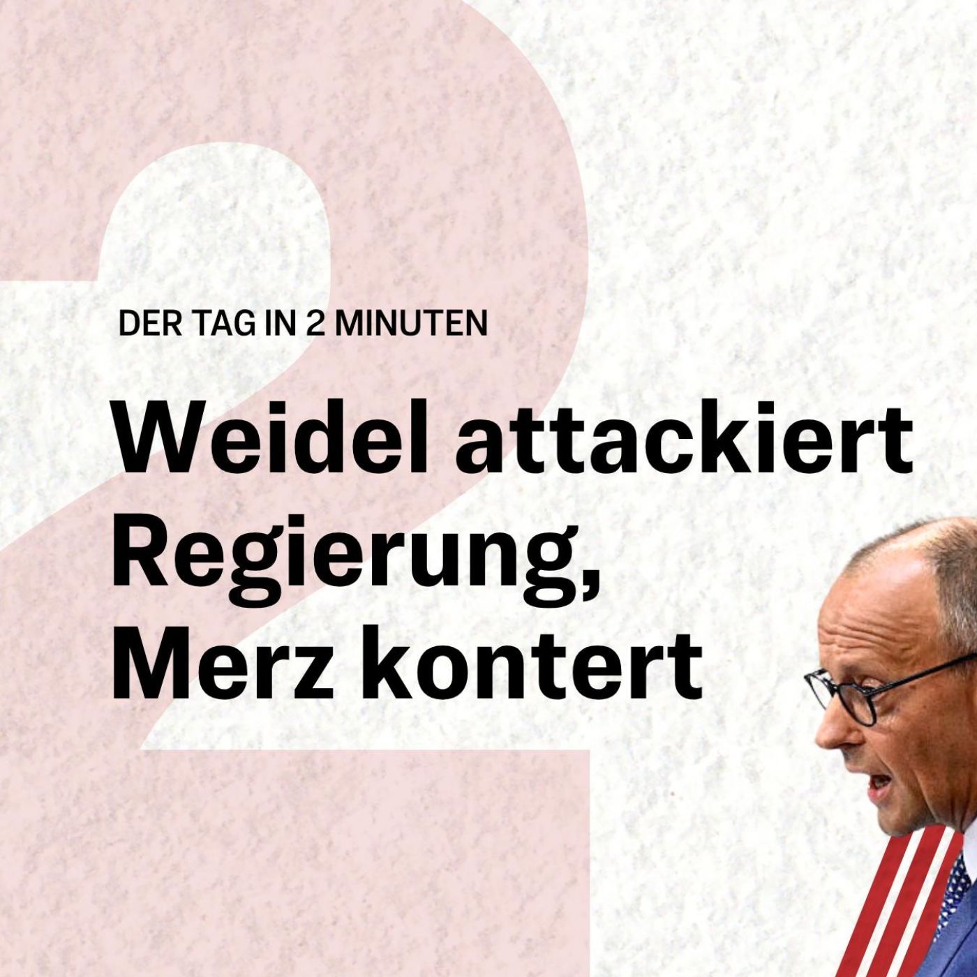 Schlagabtausch zwischen Weidel und Merz | Der Tag in 2 Minuten