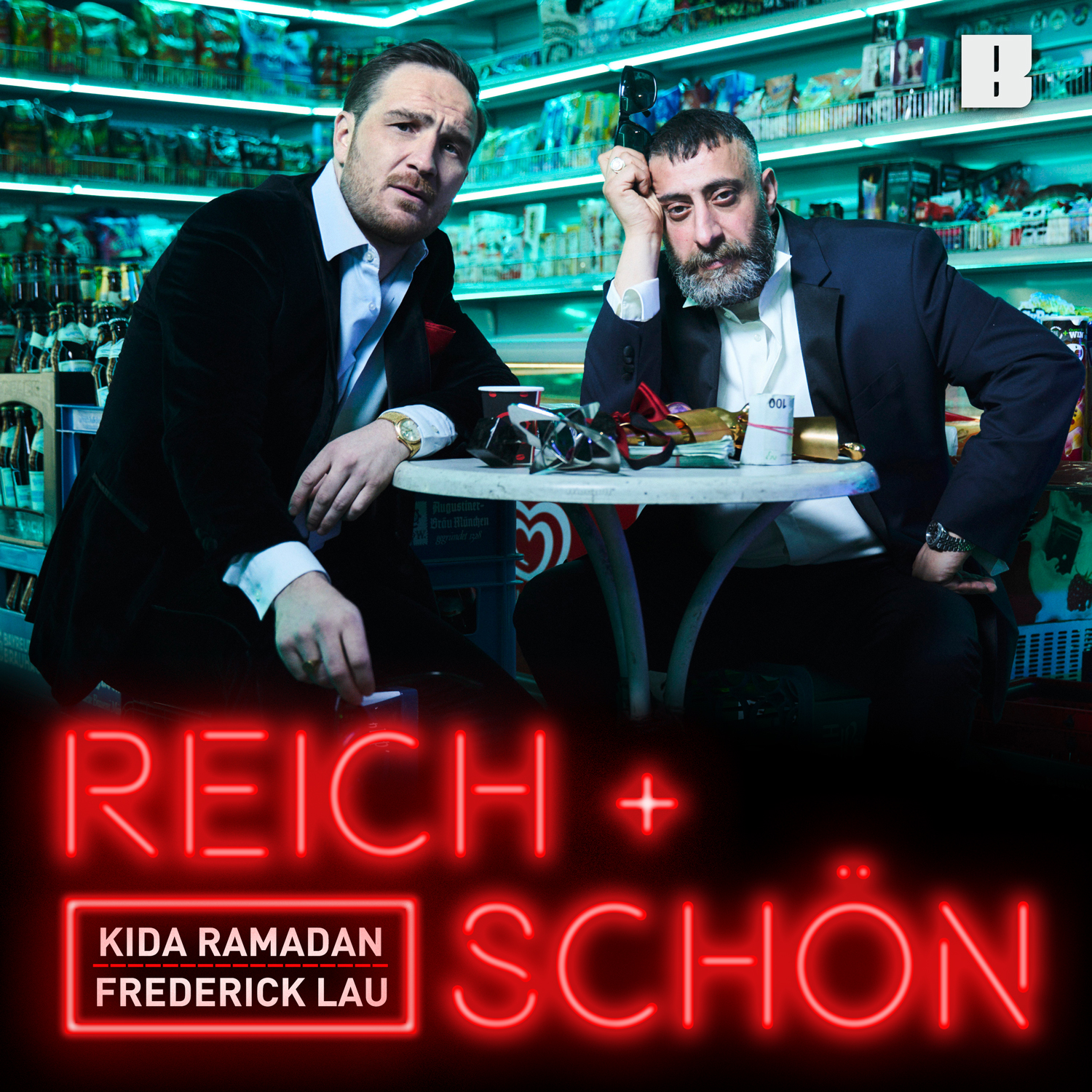 Studio Bummens Podcastempfehlung: Reich und Schön - mit Kida Ramadan und  Frederick Lau - Apokalypse & Filterkaffee