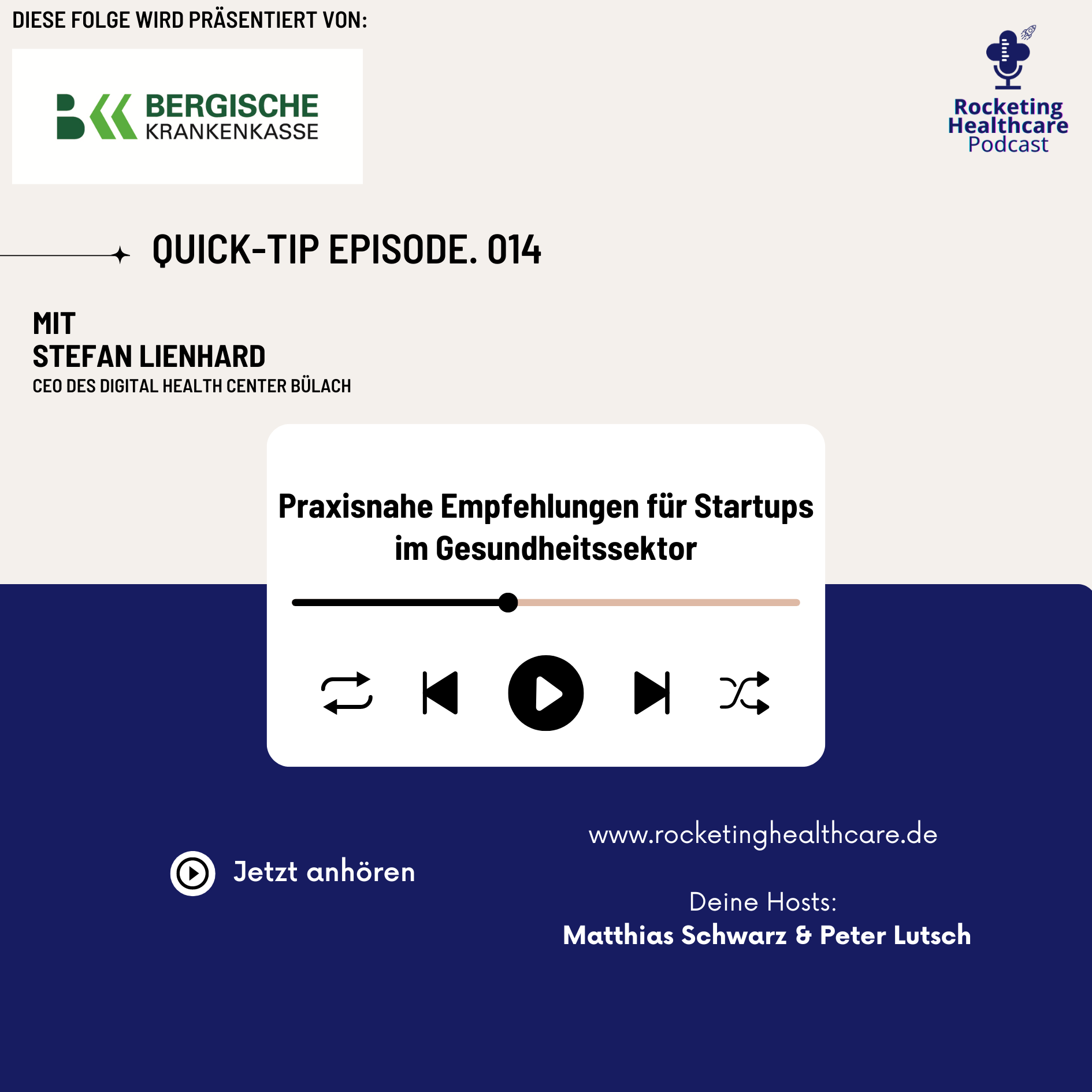 Rocketing Healthcare: Startups & Innovationen im Gesundheitswesen