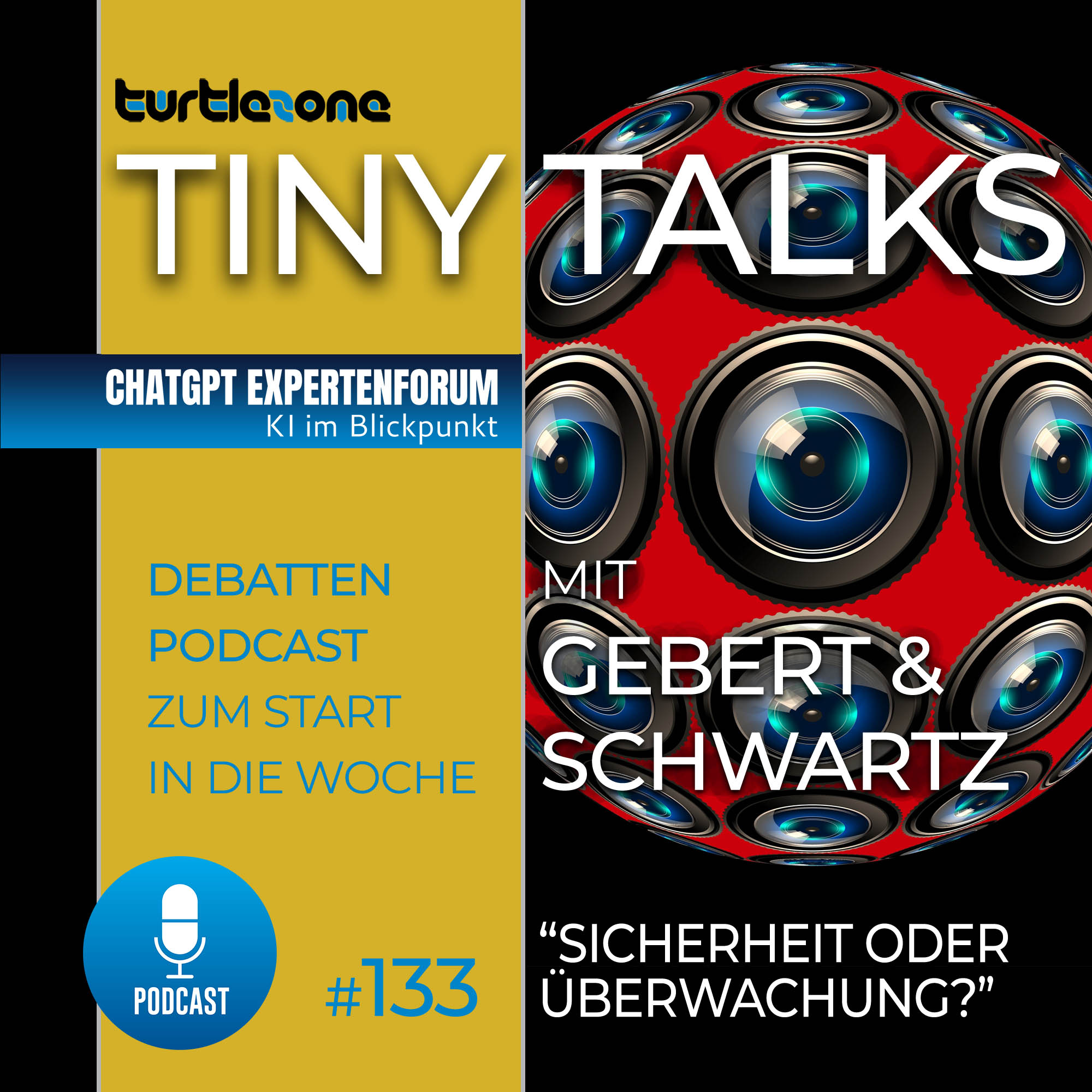 Turtlezone Tiny Talks - Der Debatten-Podcast mit Gebert und Schwartz
