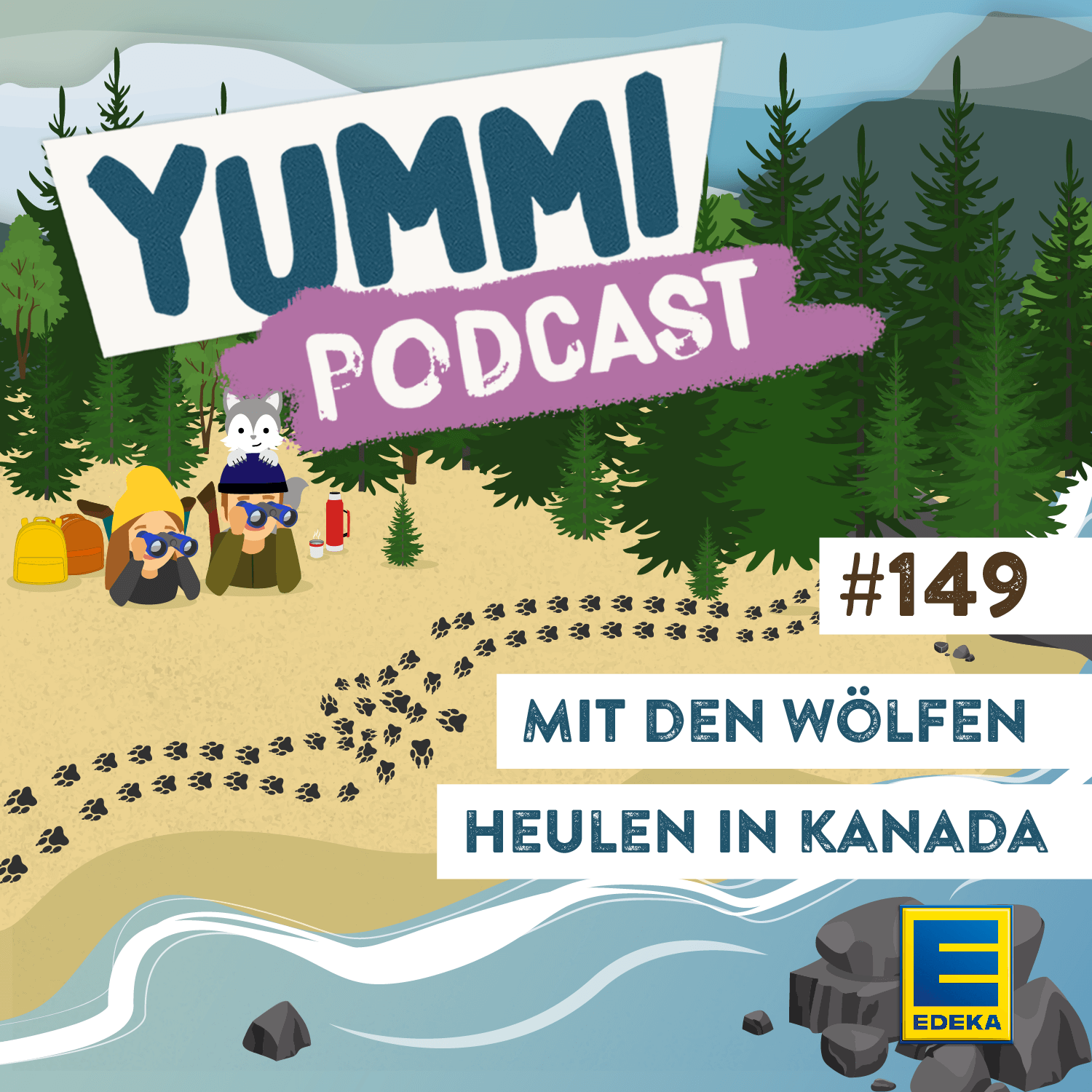 Mit den Wölfen heulen in Kanada