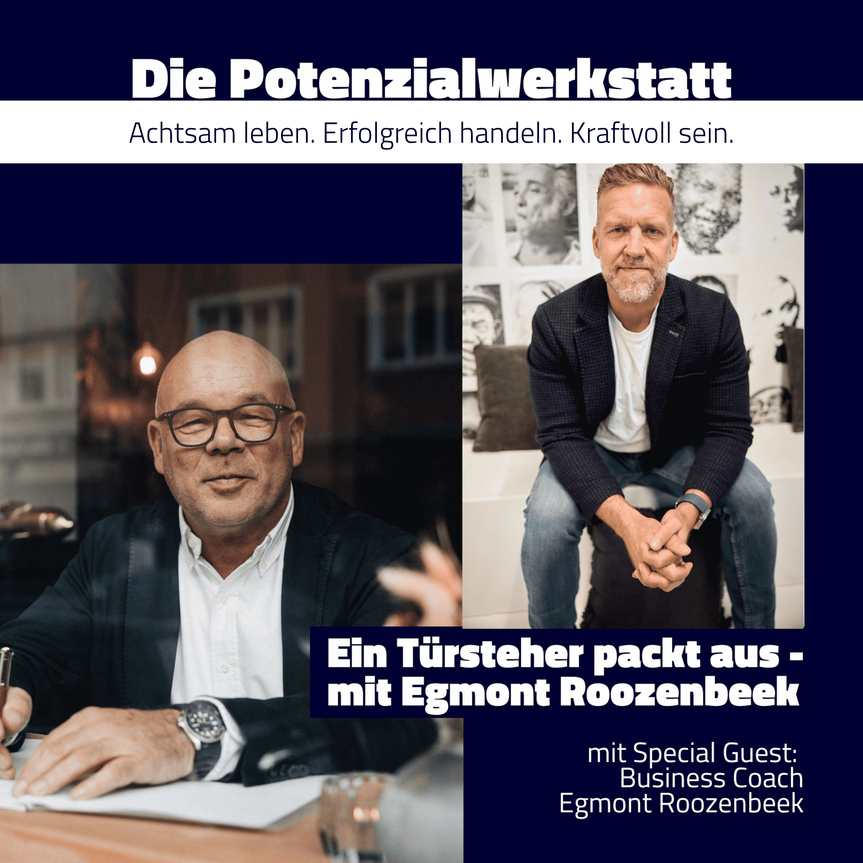 Ein Türsteher packt aus