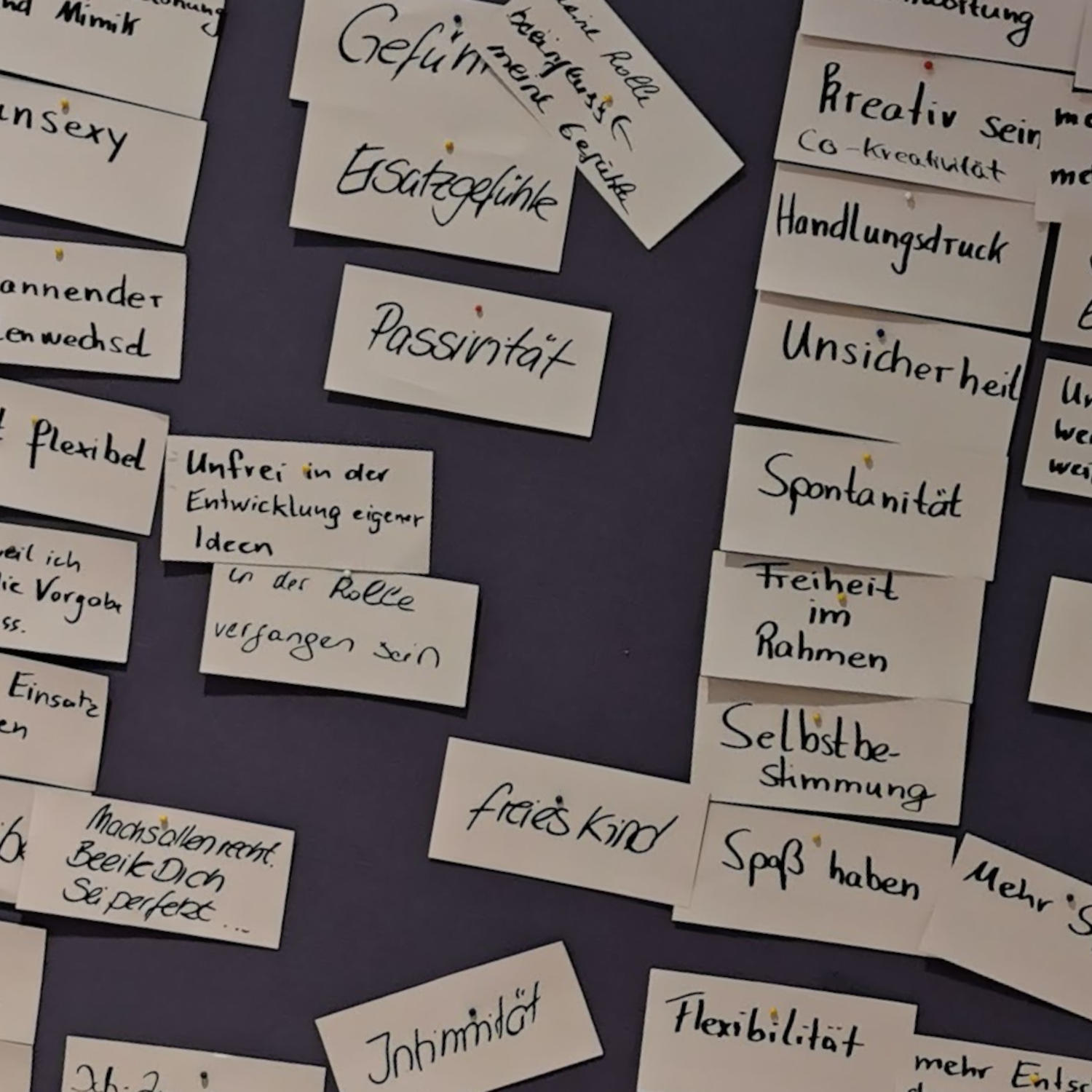 Drehbuch oder Improvisation?