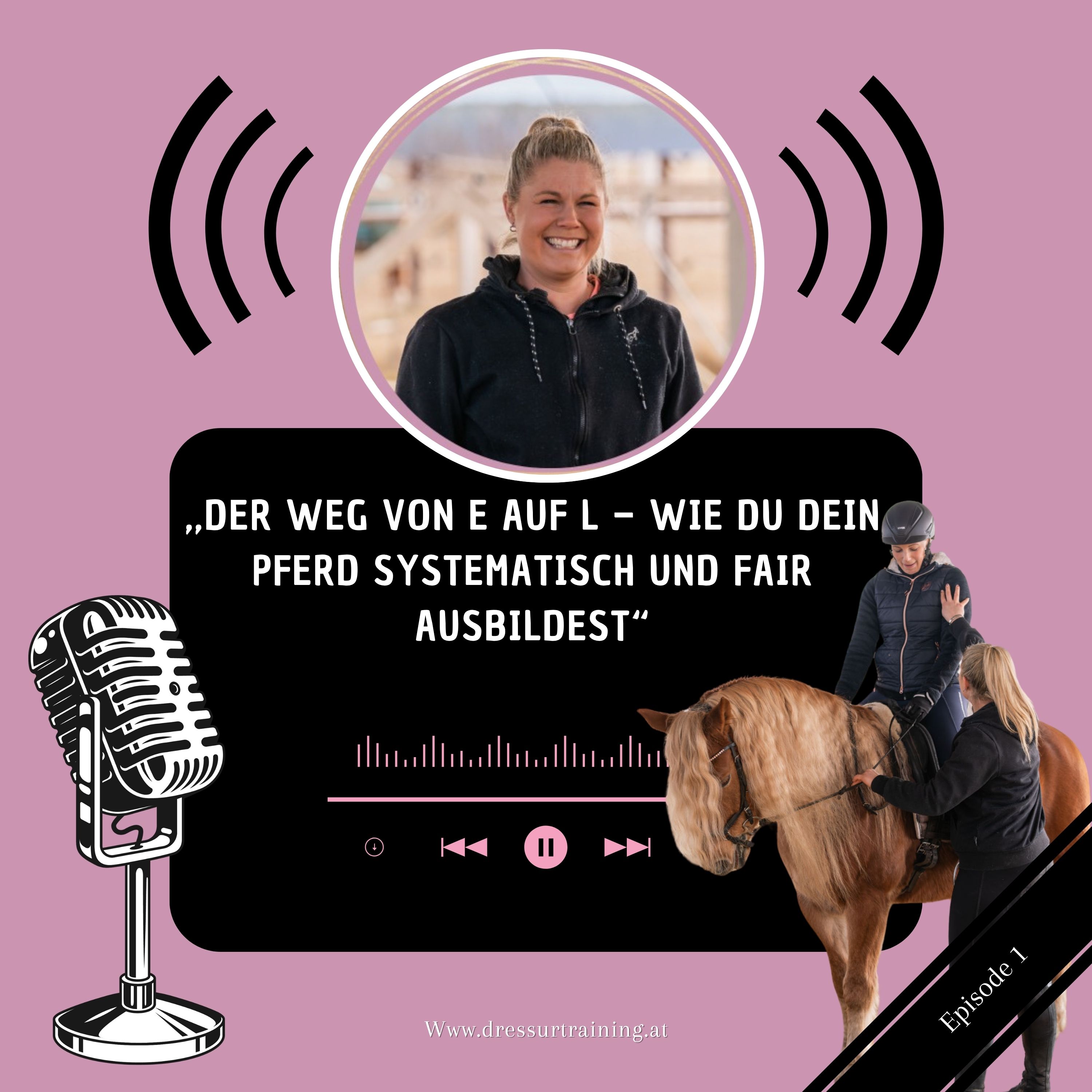 Der Weg von E auf L – wie du dein Pferd systematisch und fair ausbildest episode artwork