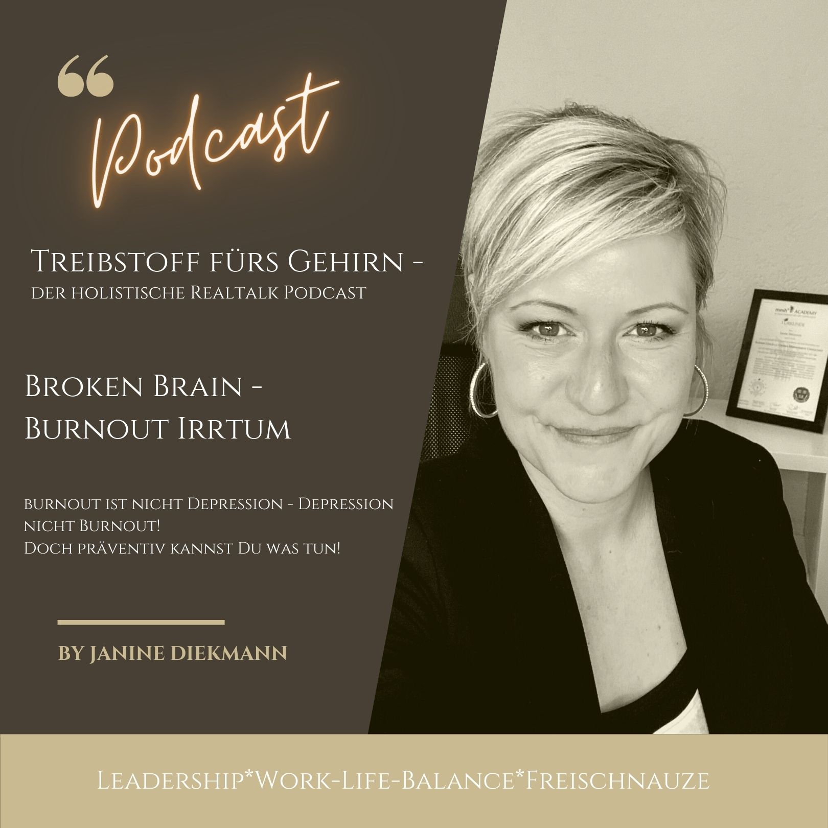 Treibstoff für Gehirn! Der holistische Realtalk-Podcast